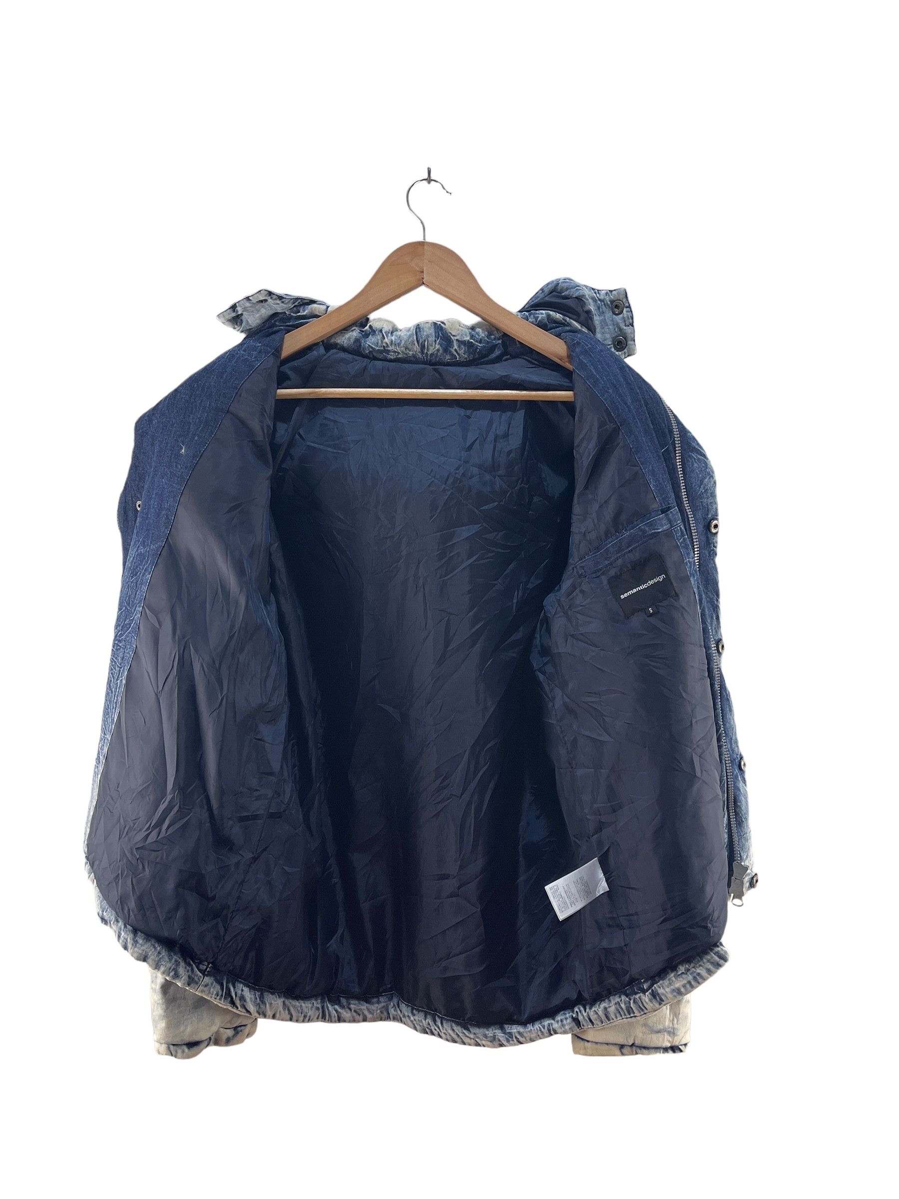 semanticdesign Semantic Design Puffer Down Hoodies Jacket Size S / US 4 / IT 40 - 3 Thumbnail