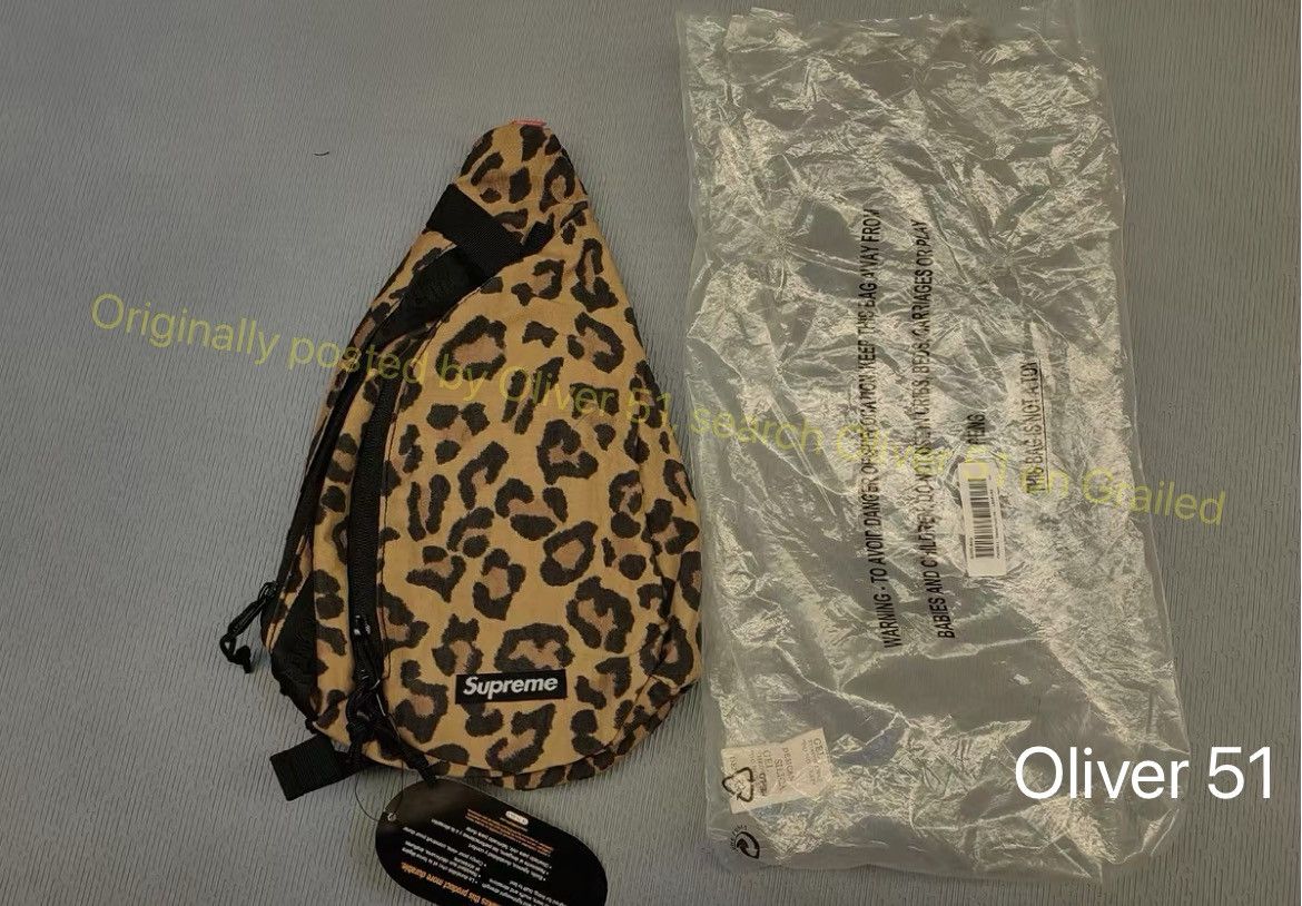 Other × Streetwear × Supreme 🔥 SUPREME Sling Bag Leopard | Grailed