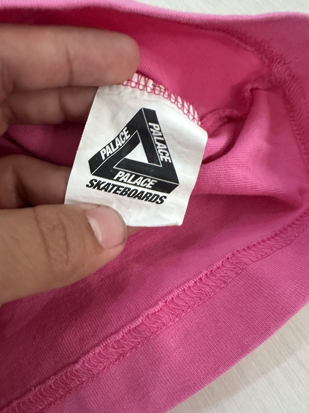 Palace Palace Terminator LA Exclusive triferg pink size s used SS19 Size US S / EU 44-46 / 1 - 6 Thumbnail