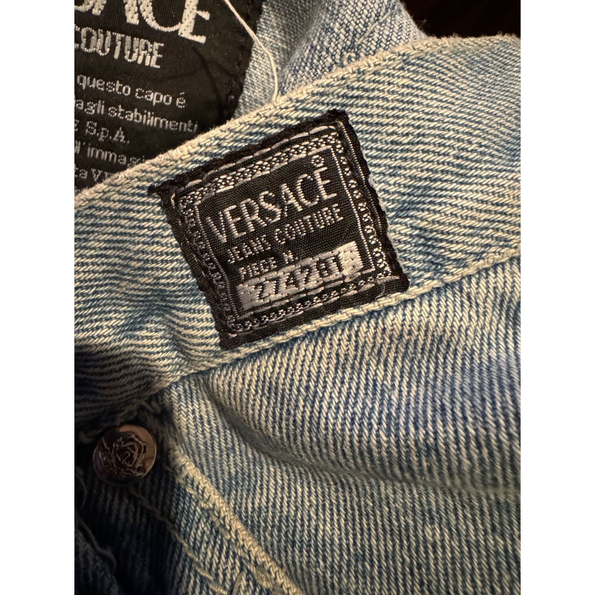Versace Men's Size 40 Versace Blue Jeans Couture Shorts Size US 40 / EU 56 - 5 Thumbnail