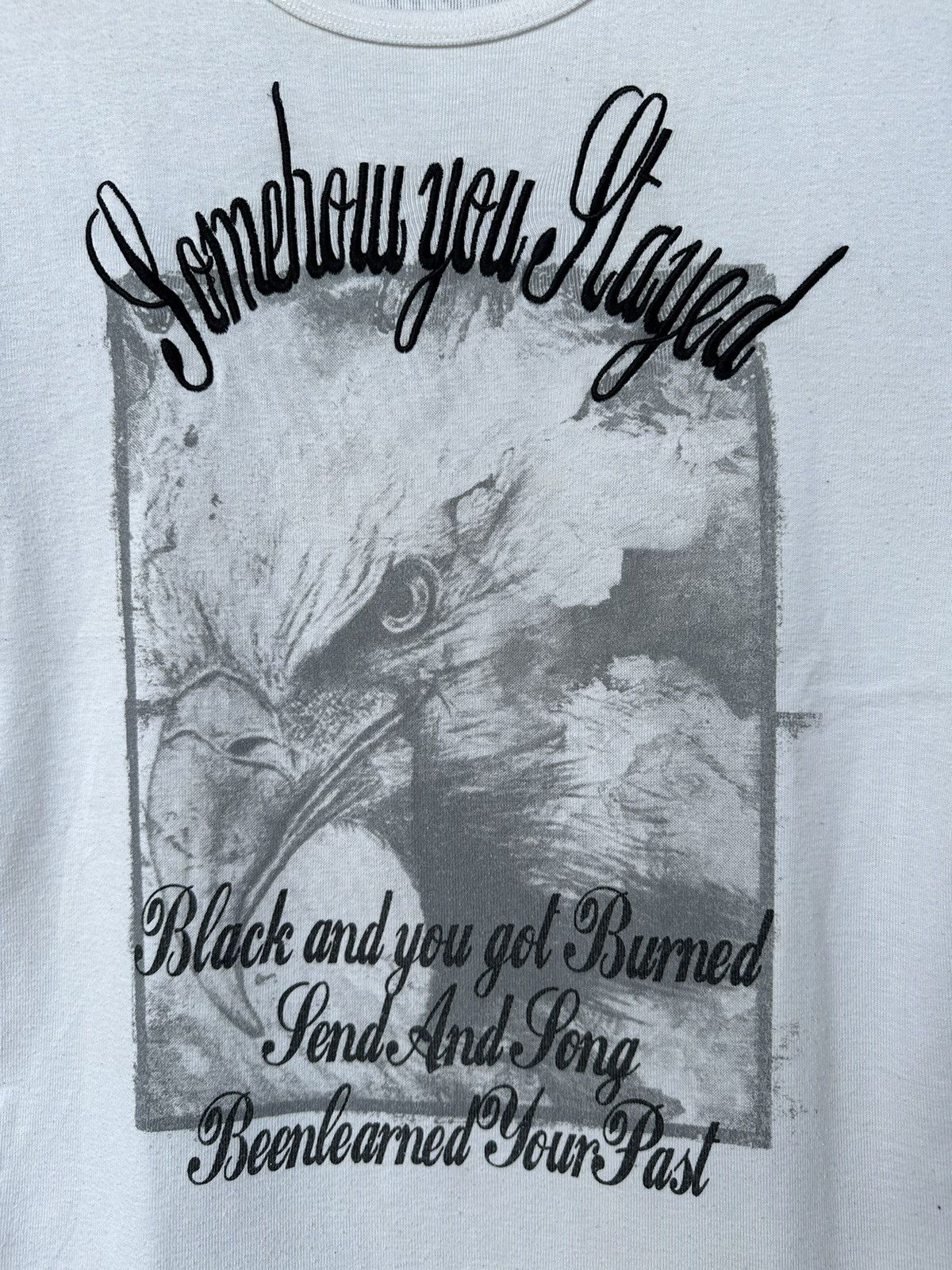 In The Attic CRAZY DESIGN IN THE ATTIC EAGLE POEM TSHIRT Size US M / EU 48-50 / 2 - 2 Thumbnail