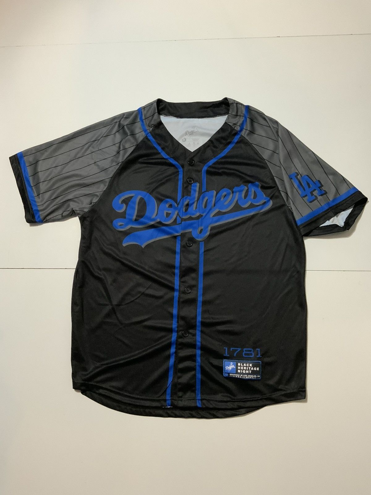 MLB Los Angeles Dodgers Black Heritage 2024 Baseball Jersey Size US M / EU 48-50 / 2 - 1 Thumbnail