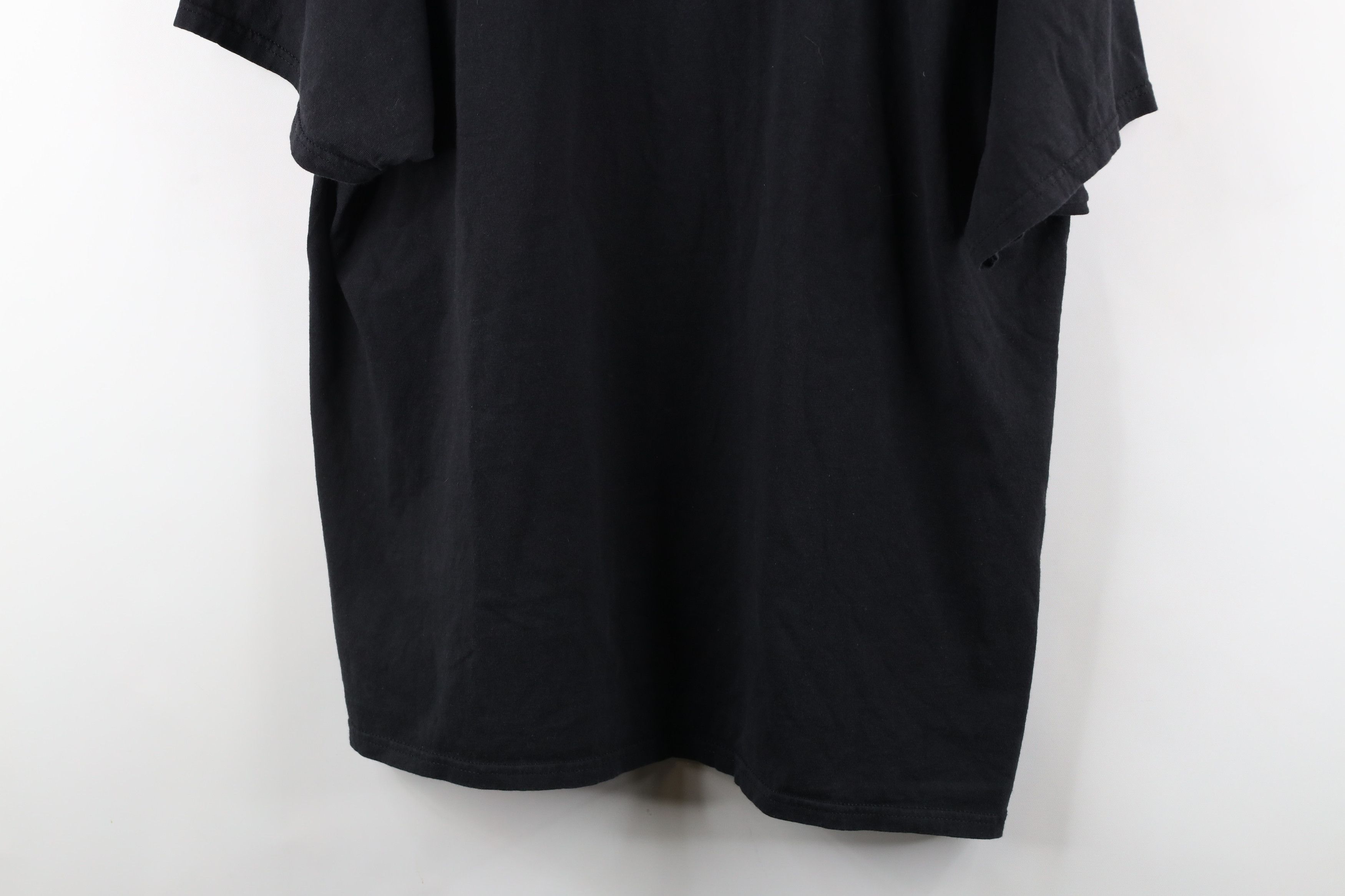 Vintage Vintage 90s Streetwear Short Sleeve T-Shirt Black Cotton Size US XL / EU 56 / 4 - 3 Thumbnail