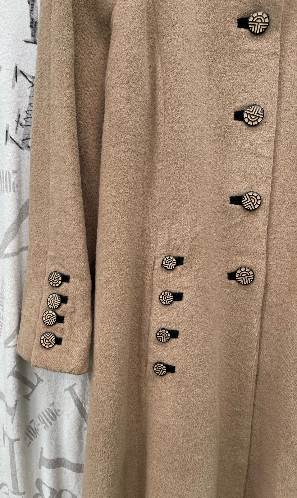 Louis Feraud 🔥Vintage Louis Feraud Women's Button Overcoat Size L / US 10 / IT 46 - 5 Thumbnail
