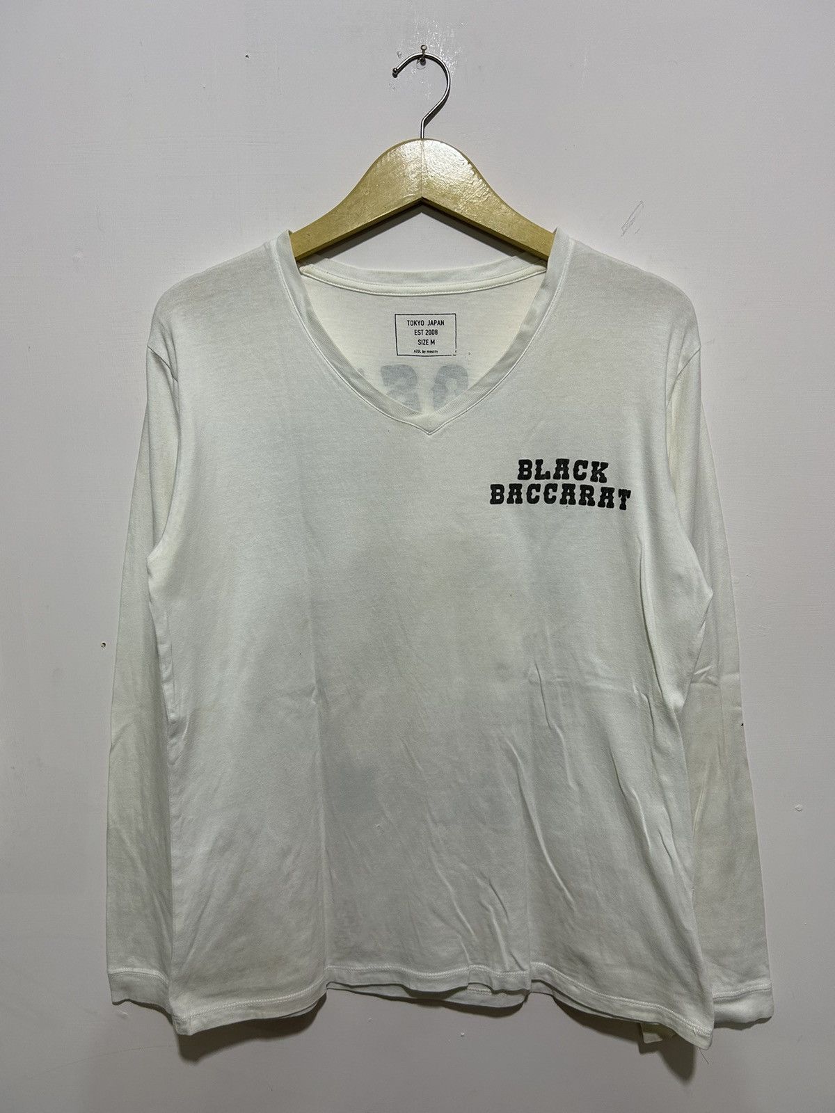 Japanese Brand Japanese Rose Black Bacckarat Tokyo Long Sleeve Size US M / EU 48-50 / 2 - 2 Thumbnail