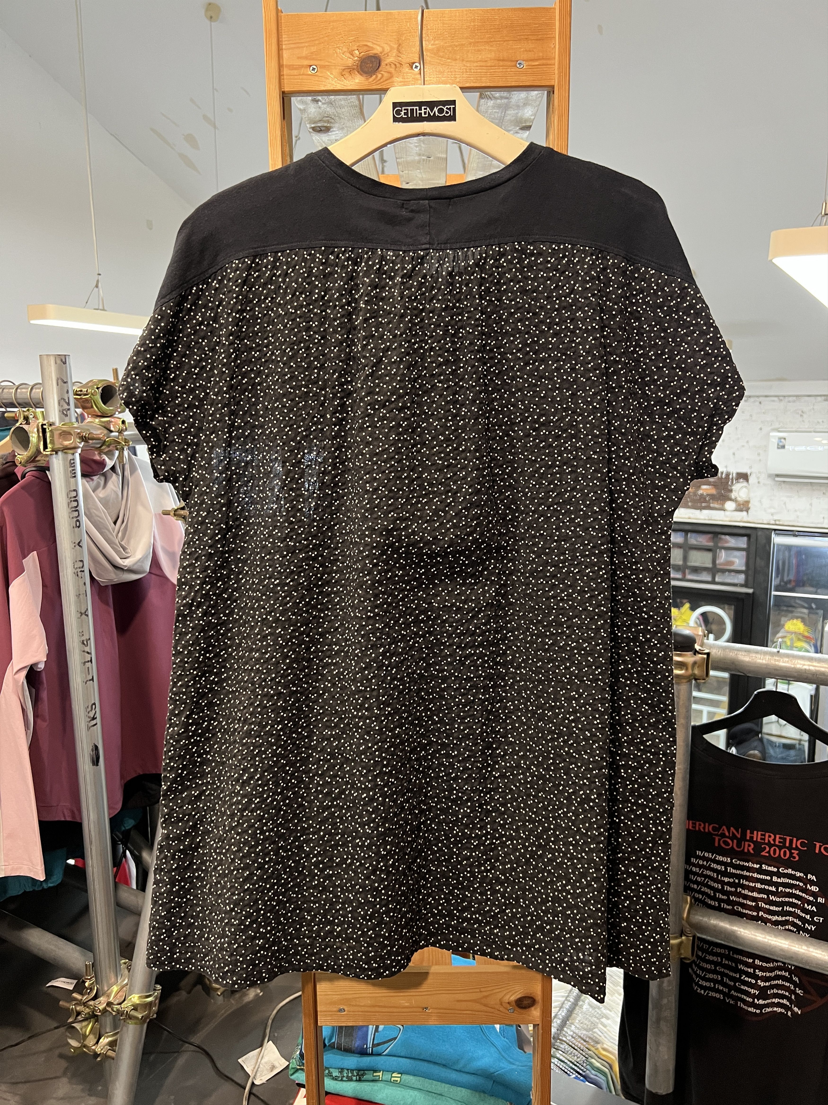 Y's Y's for living Yohji Yamamoto Dot Blouse GTMP386 Size XL / US 12-14 / IT 48-50 - 7 Thumbnail