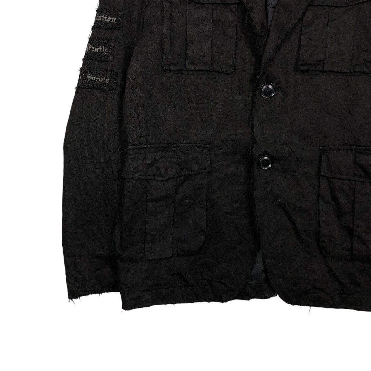 In The Attic 🔥VINTAGE BIKER PUNK JACKET DISTRESSED IN THE ATTIC Size US L / EU 52-54 / 3 - 6 Thumbnail