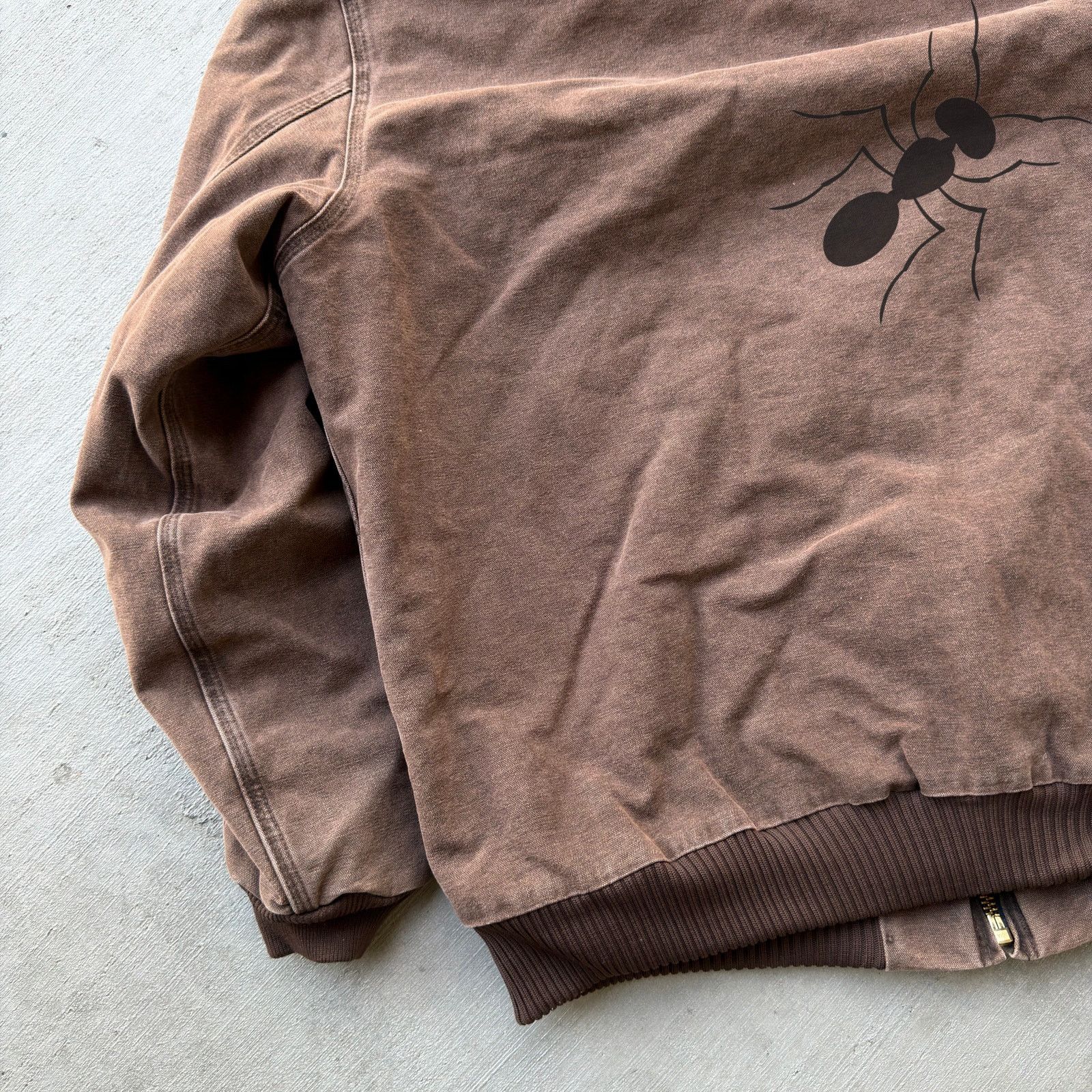 Carhartt × Vintage Carhartt J130 CHT brown hooded work wear jacket Size US XL / EU 56 / 4 - 7 Thumbnail