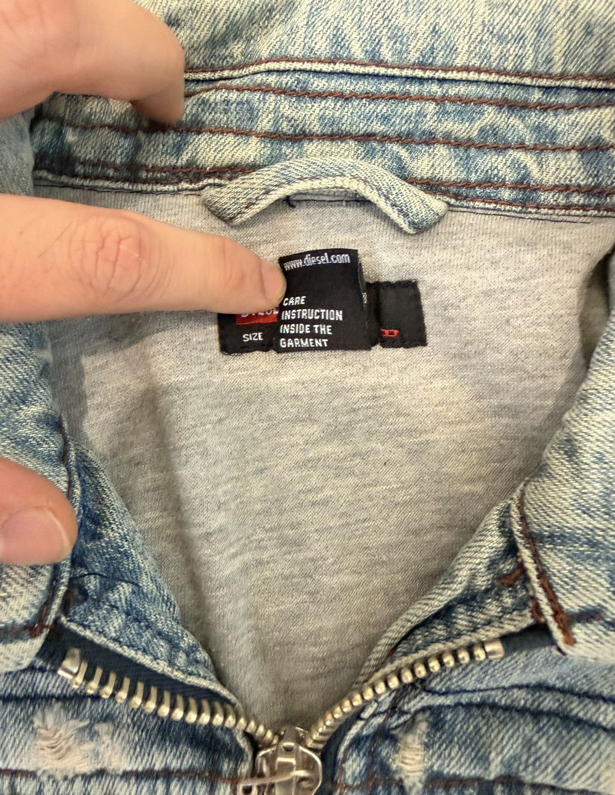 Diesel Vintage Diesel Heavy Denim Jacket Size US M / EU 48-50 / 2 - 6 Thumbnail