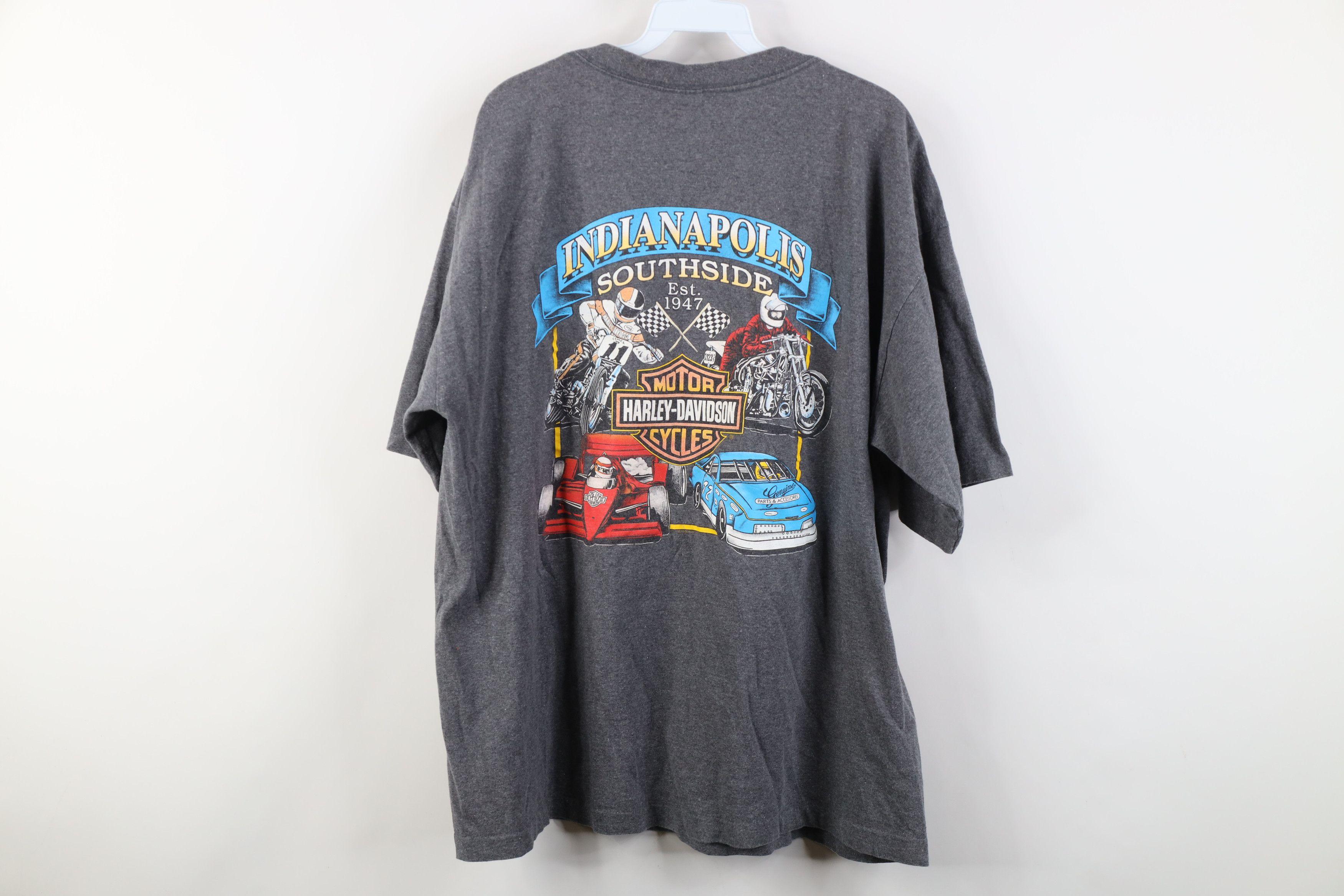 Harley Davidson Vintage Y2K 2001 Harley Davidson Motorcycles T-Shirt USA Size US XXL / EU 58 / 5 - 11 Thumbnail