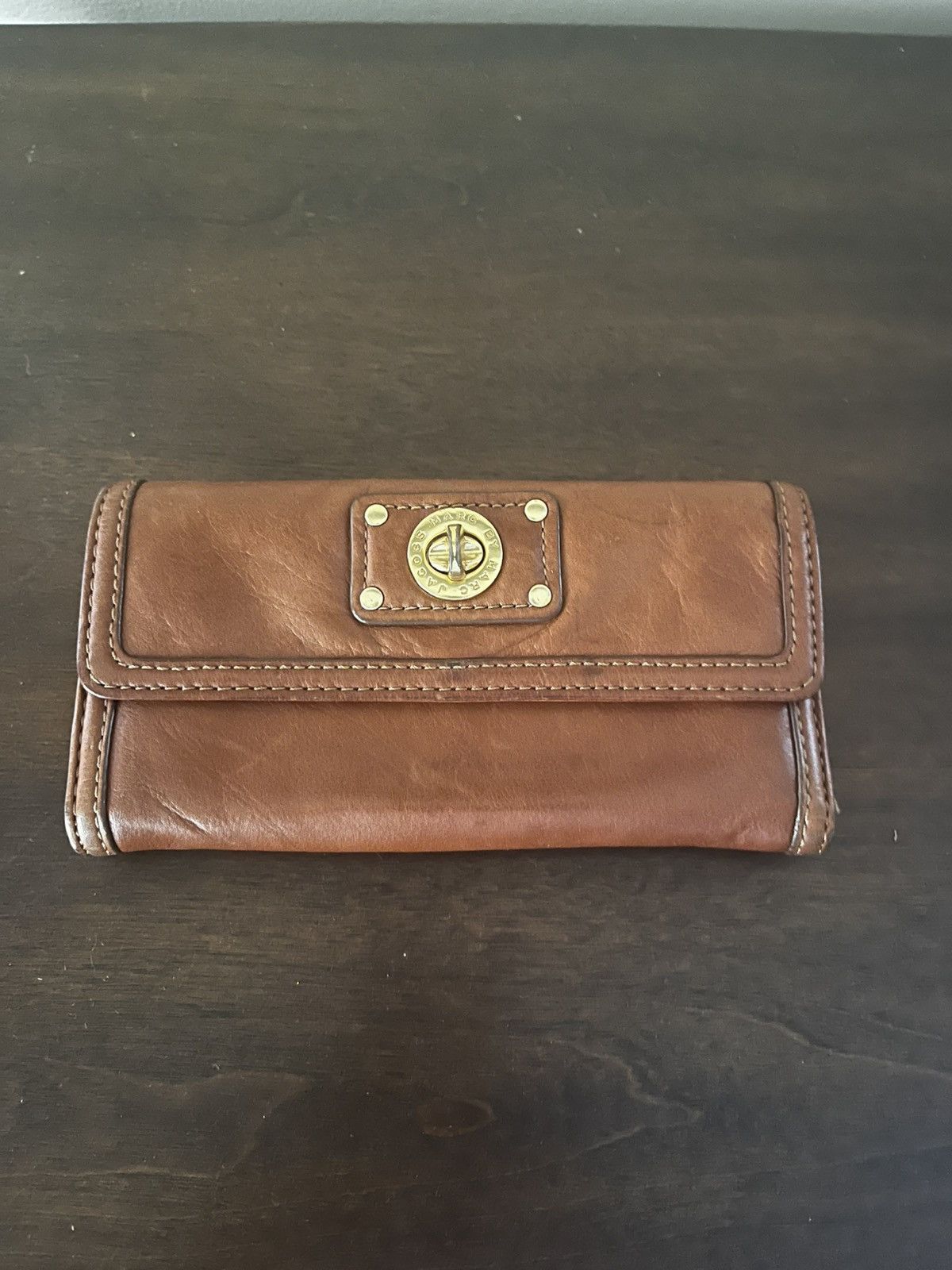 Marc Jacobs Vintage 1980 Marc Jacobs women’s tan leather wallet Size ONE SIZE - 1 Thumbnail