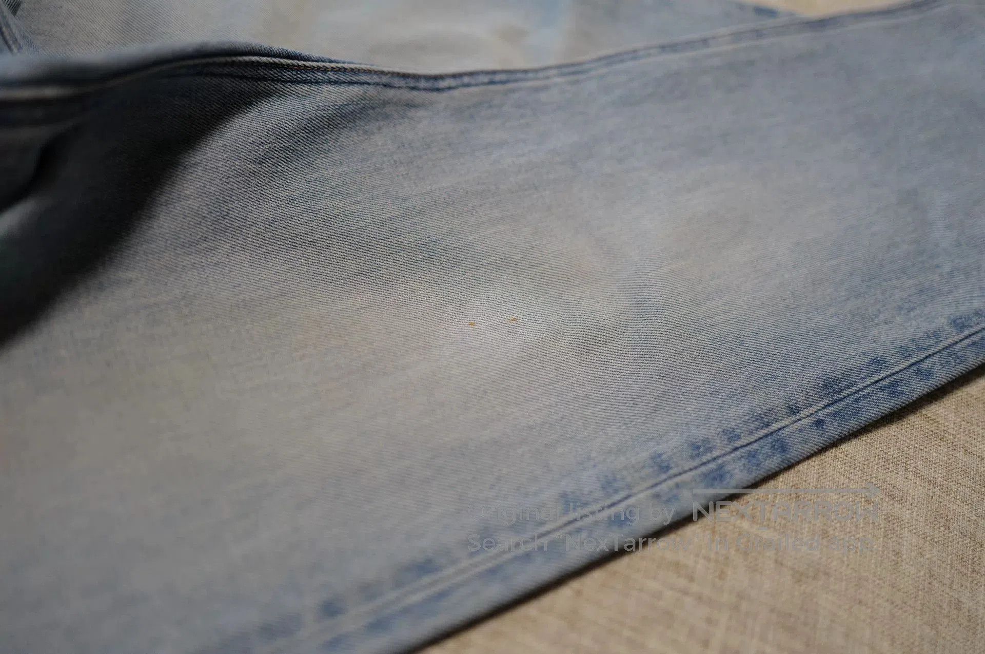 Celine Celine CR001 Blue Washed Denim Jeans. Size US 29 - 3 Thumbnail