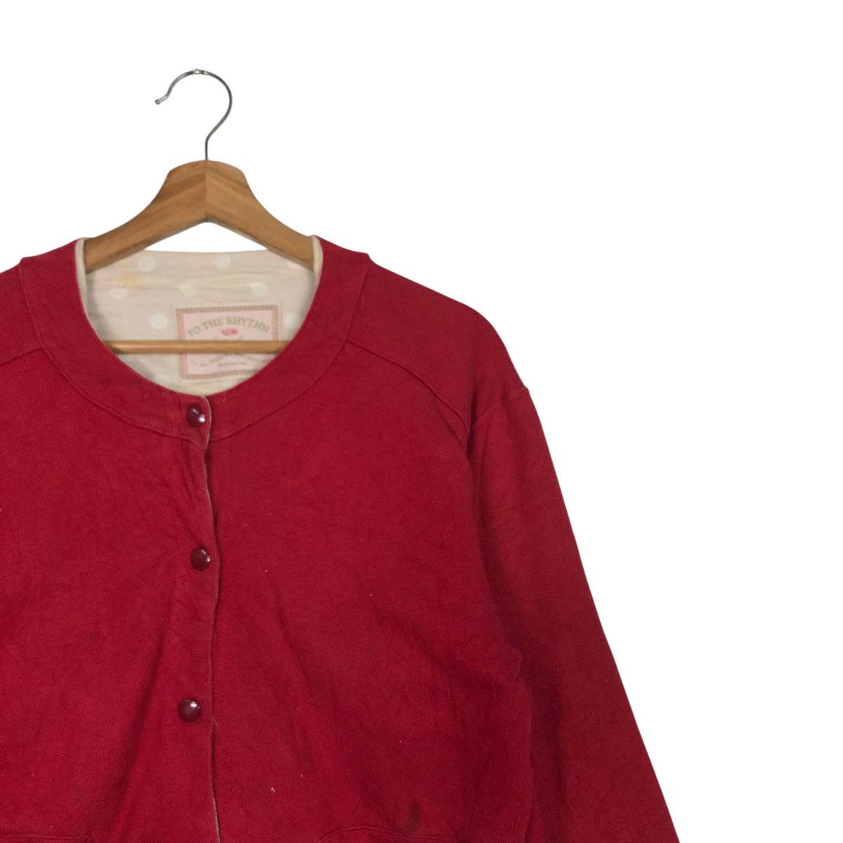 Japanese Brand Cropped Reversible Bomber Jacket To The Rhythm Issey Miyake Size M / US 6-8 / IT 42-44 - 7 Thumbnail