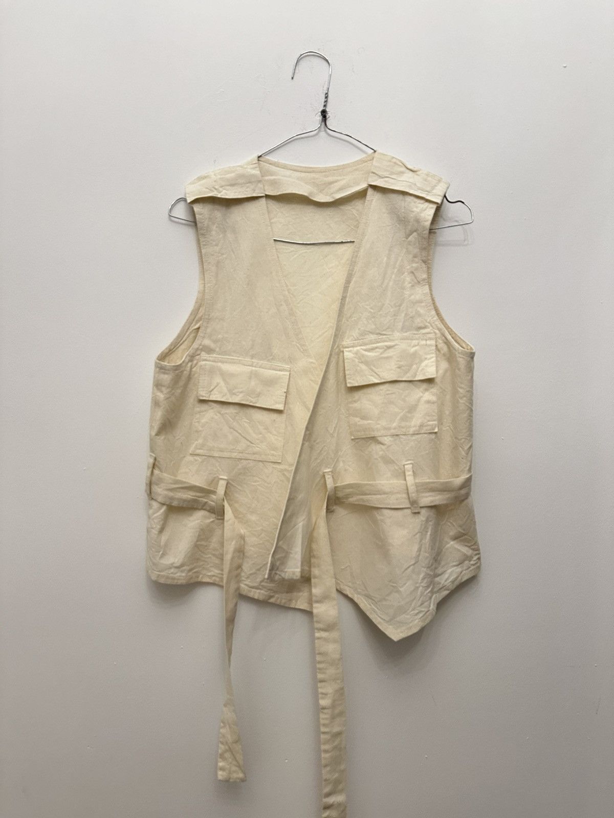 Other Slim cotton set vest and trousers canvas safari style Size 40S - 10 Thumbnail