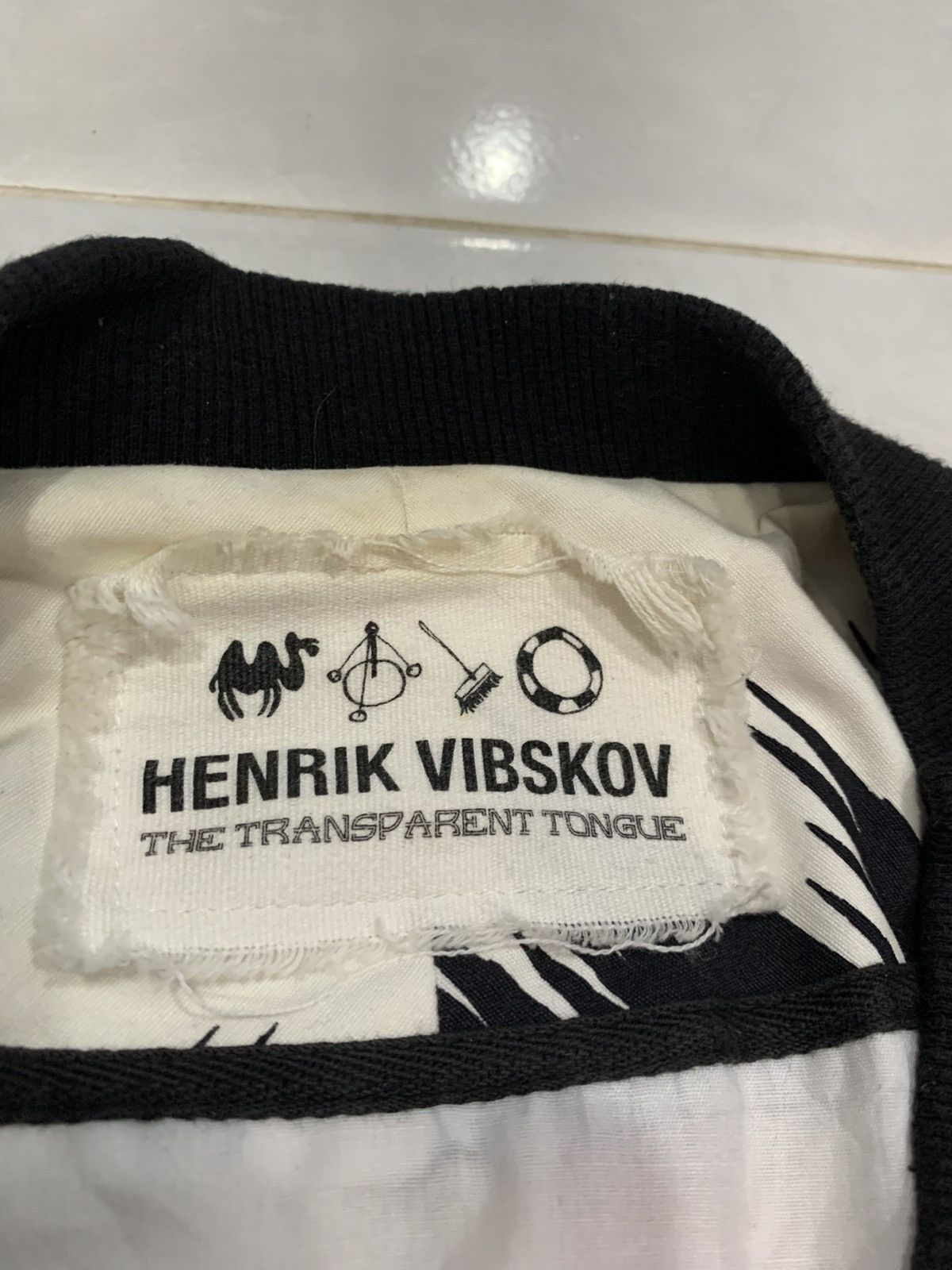Henrik Vibskov 🔥HENDRIK VIBSKOV ABSTRACTS BOMBERS JACKET Size US L / EU 52-54 / 3 - 8 Thumbnail