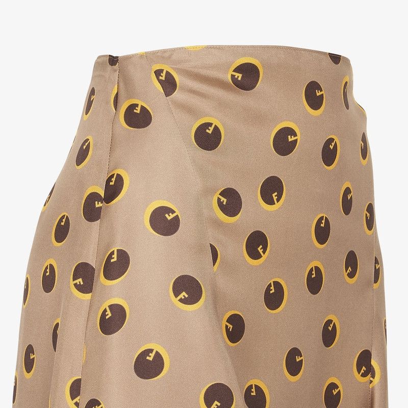 Fendi o1s1wg110226 Midi Skirt in Multicolor Size 25" / US 0 / IT 36 - 3 Thumbnail