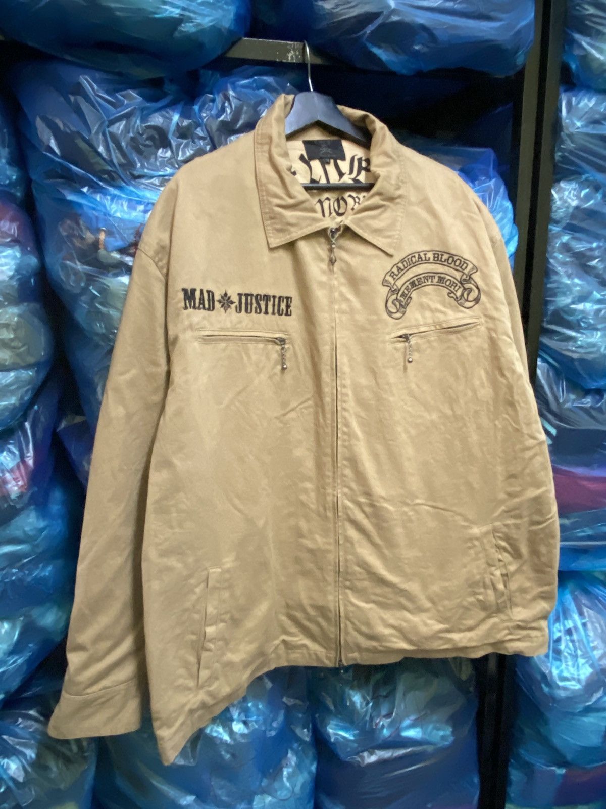 If Six Was Nine CDS Black Sense “Radicalize Temptation” Graphic Work Jacket Size US XXL / EU 58 / 5 - 4 Thumbnail