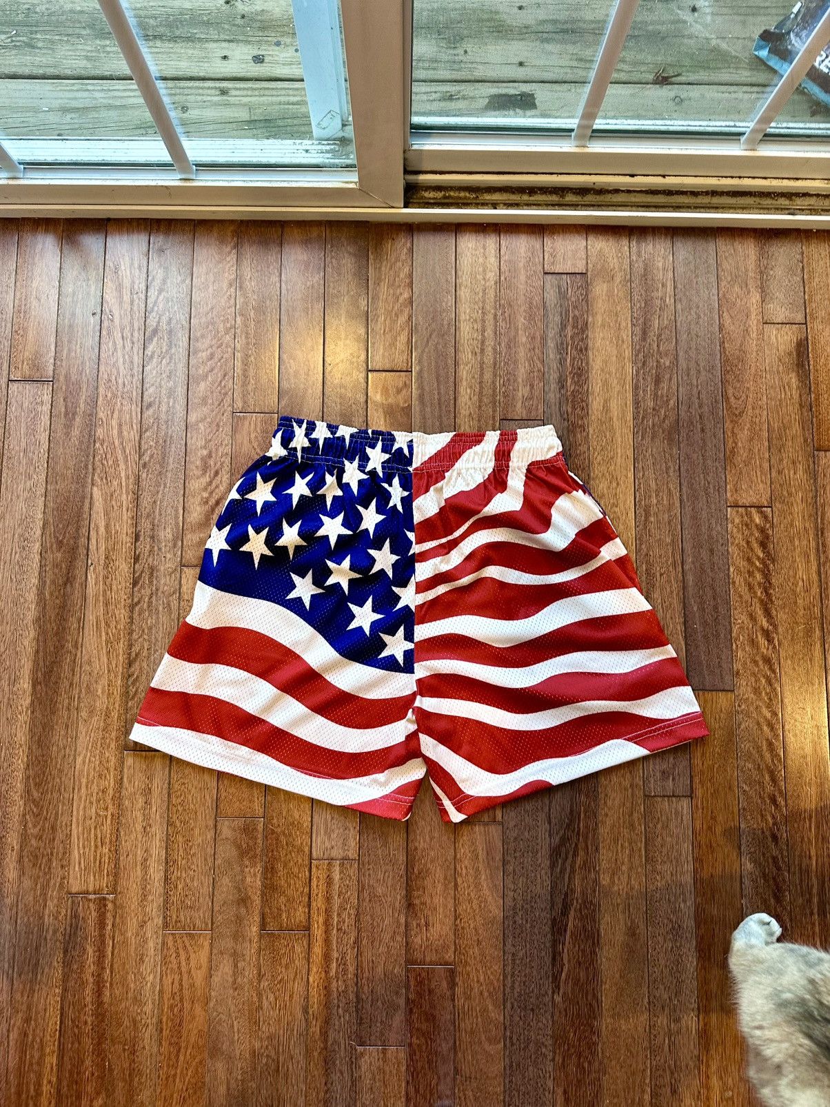 Eric Emanuel Eric Emanuel USA American Flag shorts - Large Size US 34 / EU 50 - 3 Thumbnail
