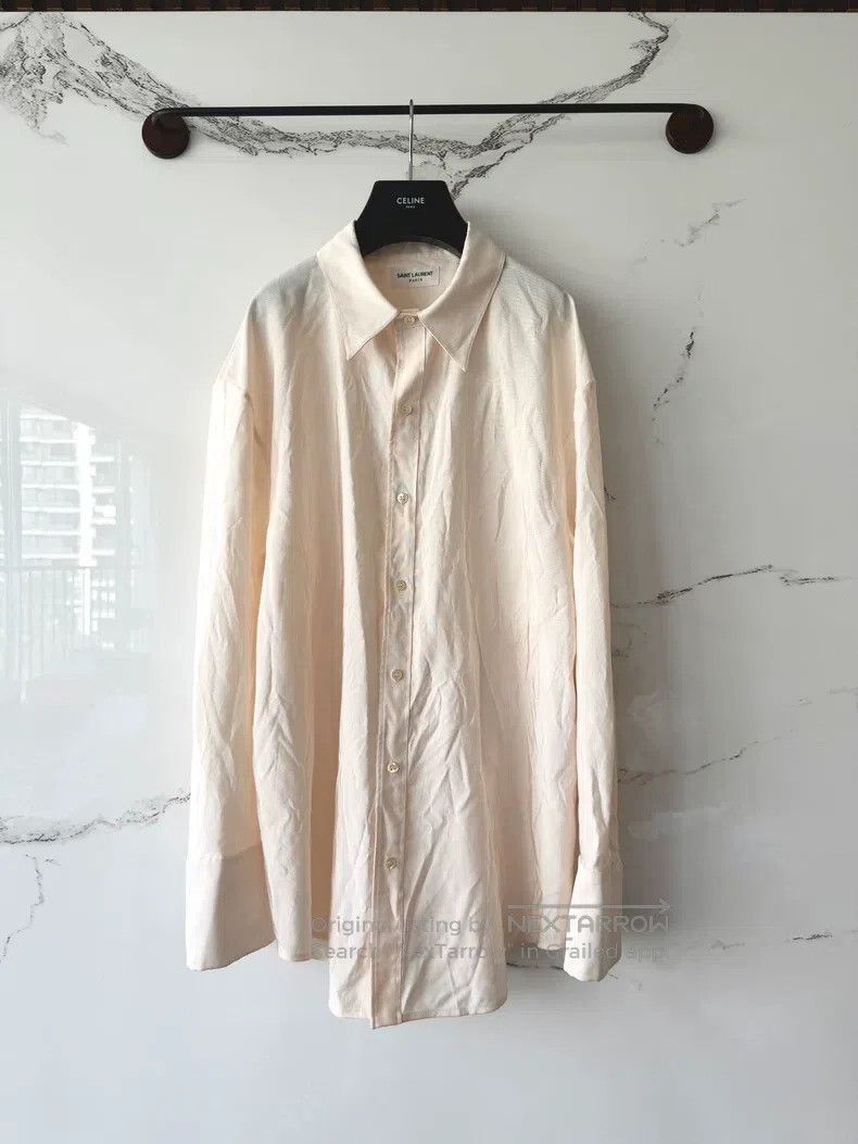 Saint Laurent Paris universal size Wool silk broad-shoulder