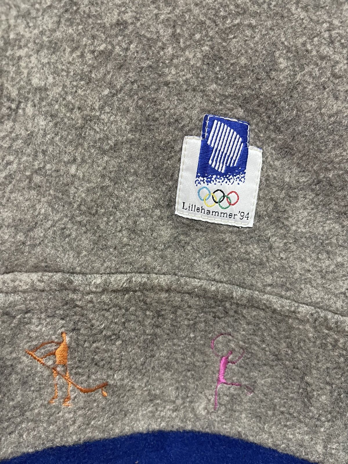 USA Olympics VINTAGE OLYMPIC LILLEHAMMER 1994 FLEECE Size US L / EU 52-54 / 3 - 3 Thumbnail