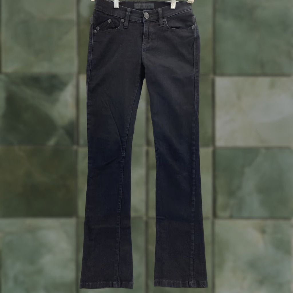 Vintage Rock & Republic Jeans Cassandra 2M Black Denim Bootcut Regular Size 26" / US 2 / IT 38 - 1 Thumbnail