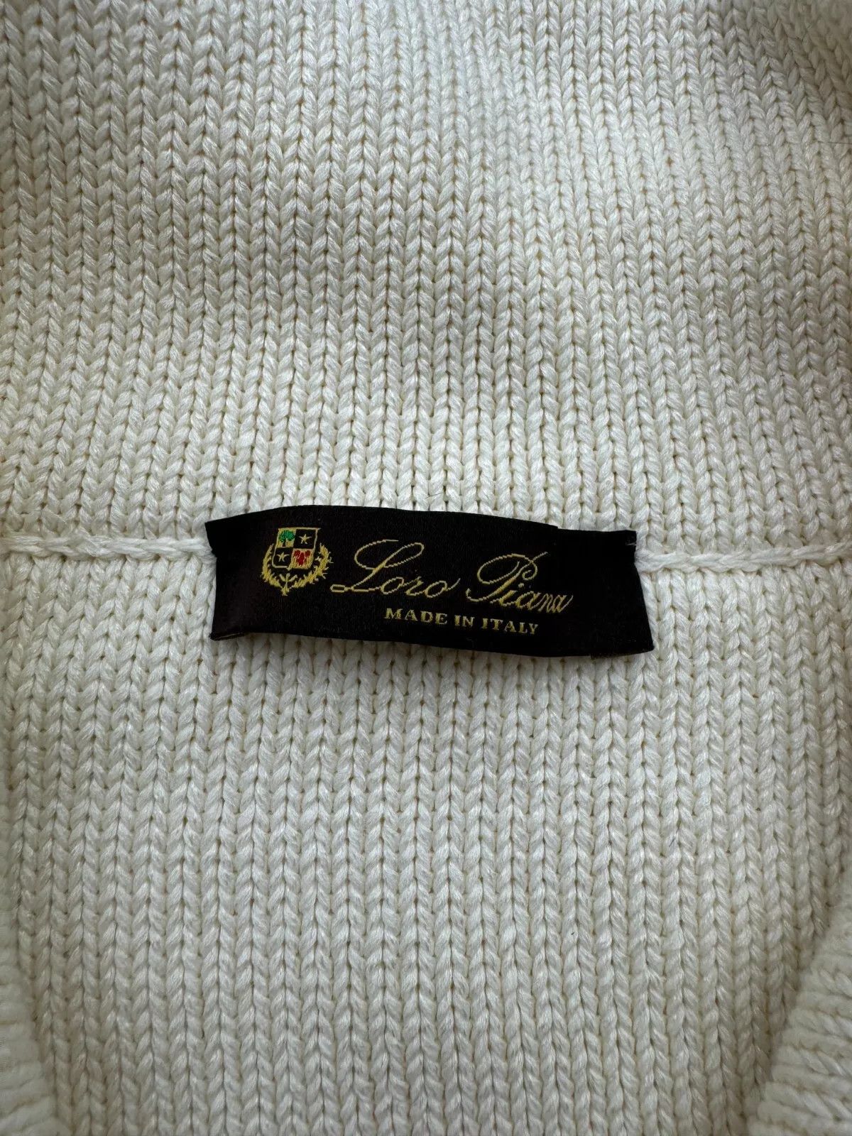Loro Piana Loro Piana Knit Silk Sweater With Leather Inserts Size US M / EU 48-50 / 2 - 9 Thumbnail