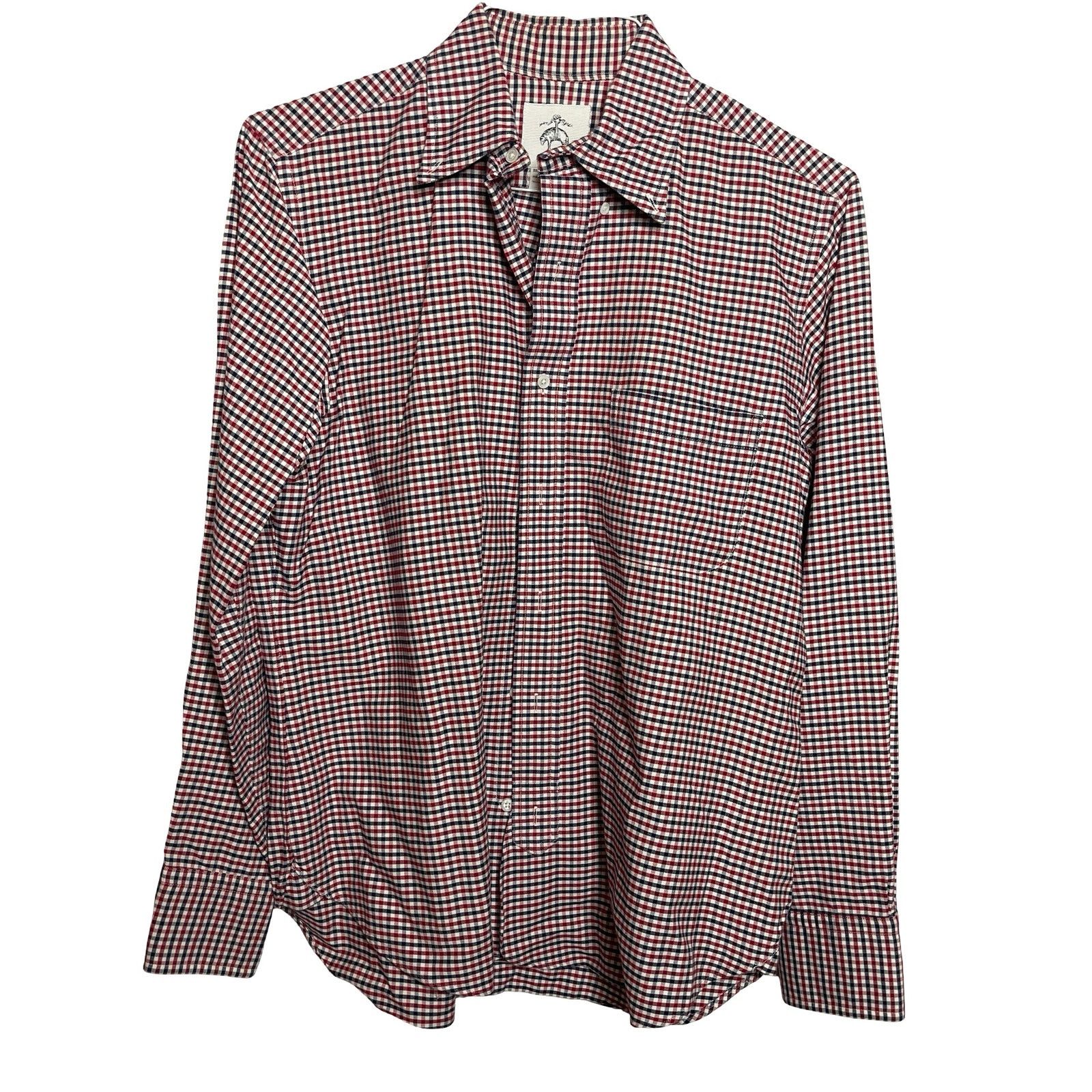 Brooks Brothers Brooks Brothers Black Fleece Thom Browne red check Shirt Size US S / EU 44-46 / 1 - 1 Thumbnail