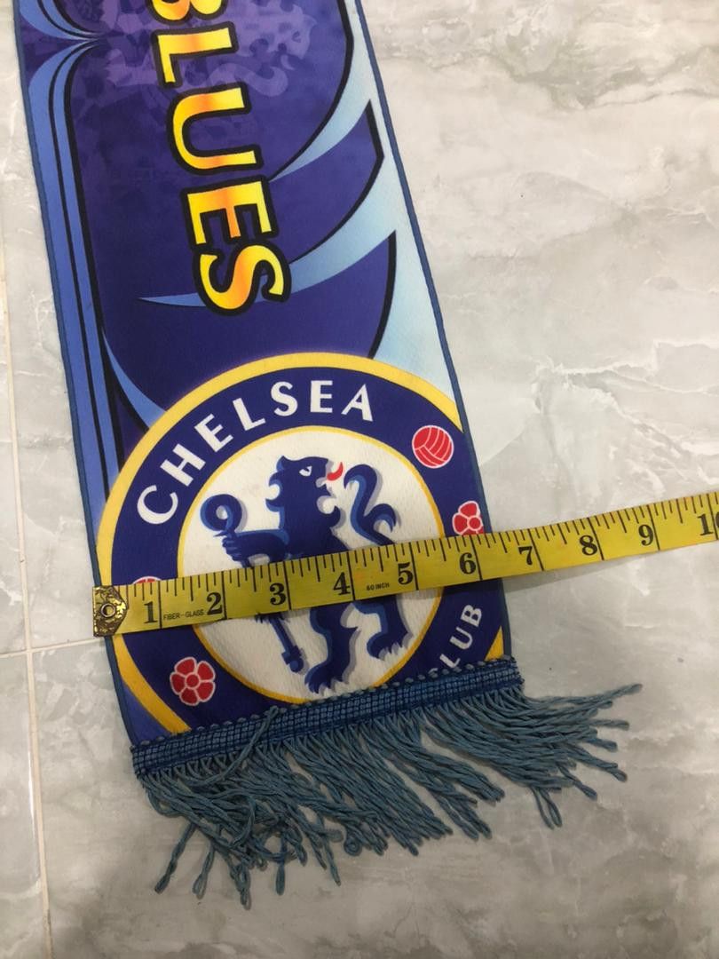 Chelsea Soccer Chelsea FC Scarf / Muffler / Neckwear Size ONE SIZE - 14 Thumbnail