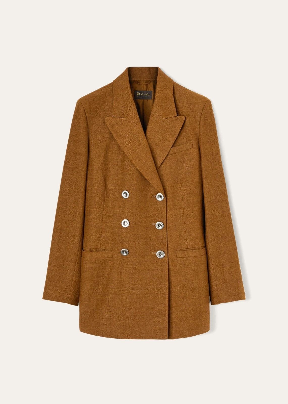 Loro Piana o1srvl11e1125 FAN2258 Jamilla Jacket in Brown Size M / US 6-8 / IT 42-44 - 1 Thumbnail