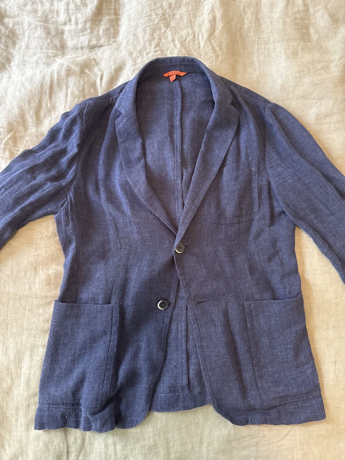 Barena Venezia Barena Venezia Linen Blazer Size 48R - 1 Thumbnail