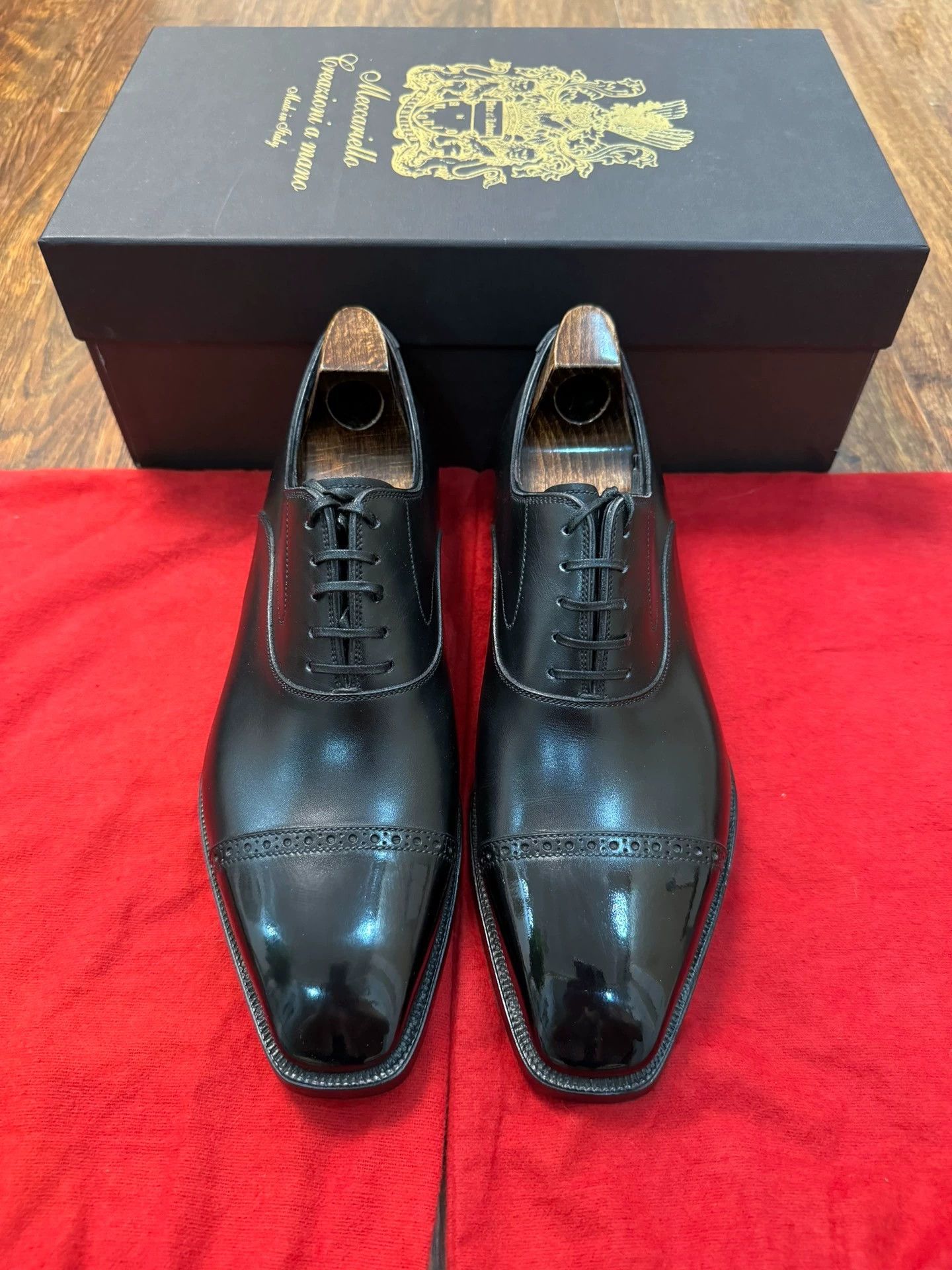 Antonio Meccariello Antonio Meccariello US6 Oxford Mirror Toe Cap Size US 6 / EU 39 - 1 Thumbnail