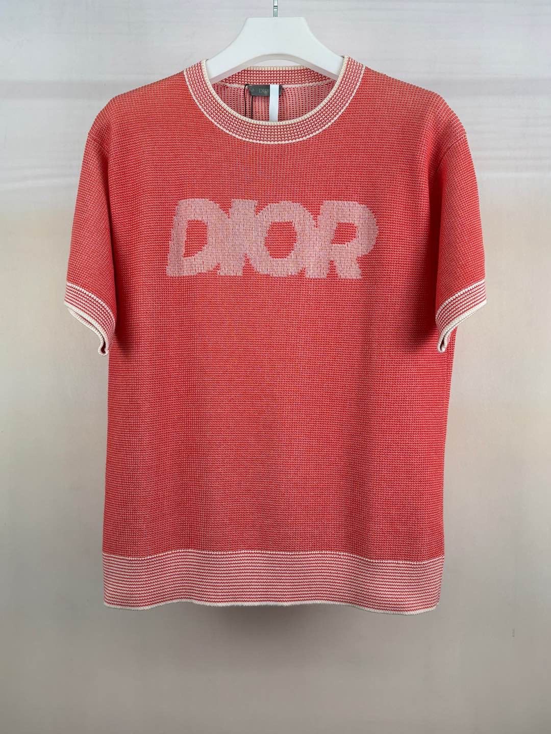 Dior Dior Logo Knit T-Shirt Size M Size US M / EU 48-50 / 2 - 1 Thumbnail