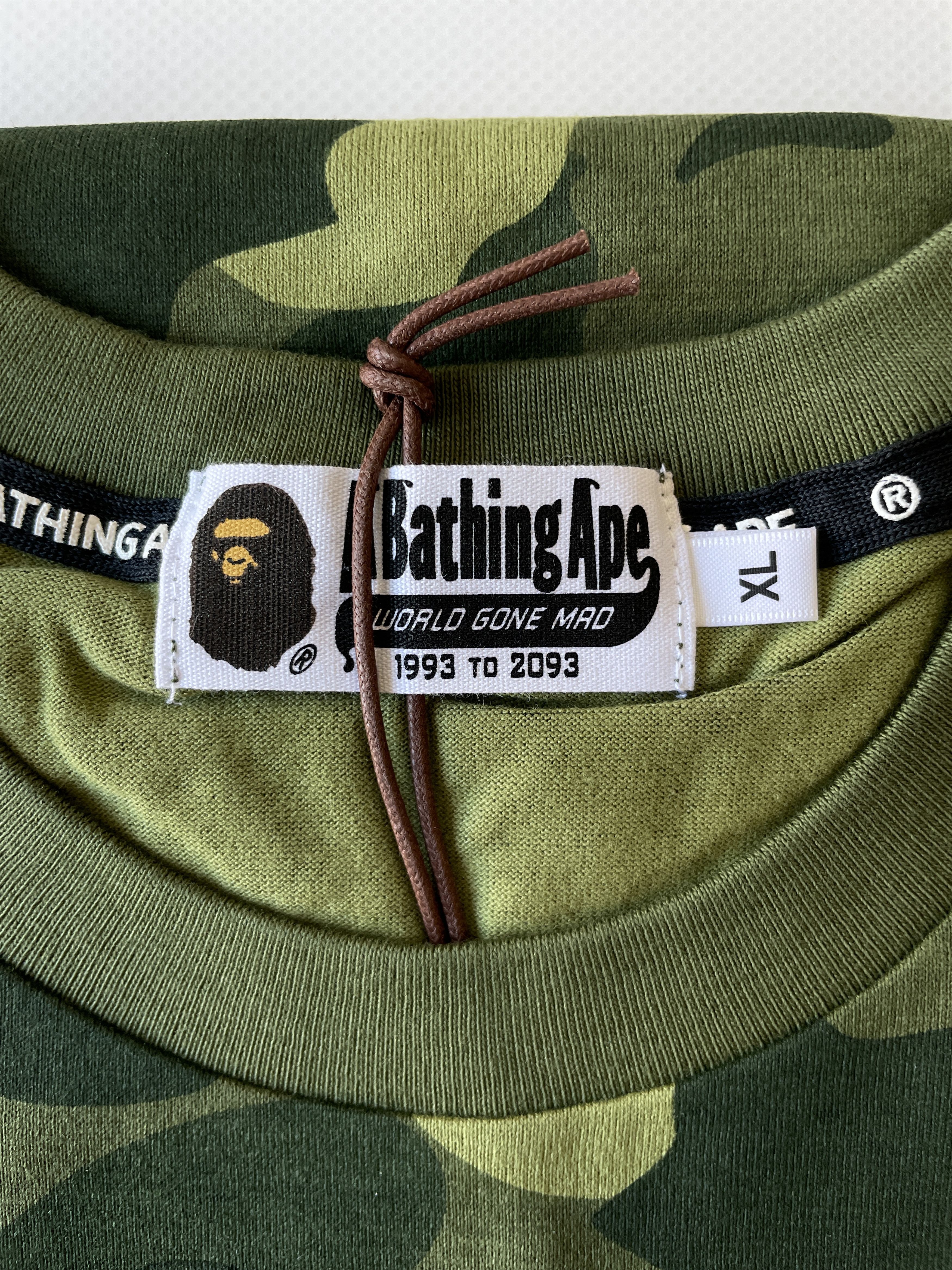 Bape BAPE COLOR CAMO BAPE TEE Size US XL / EU 56 / 4 - 4 Thumbnail