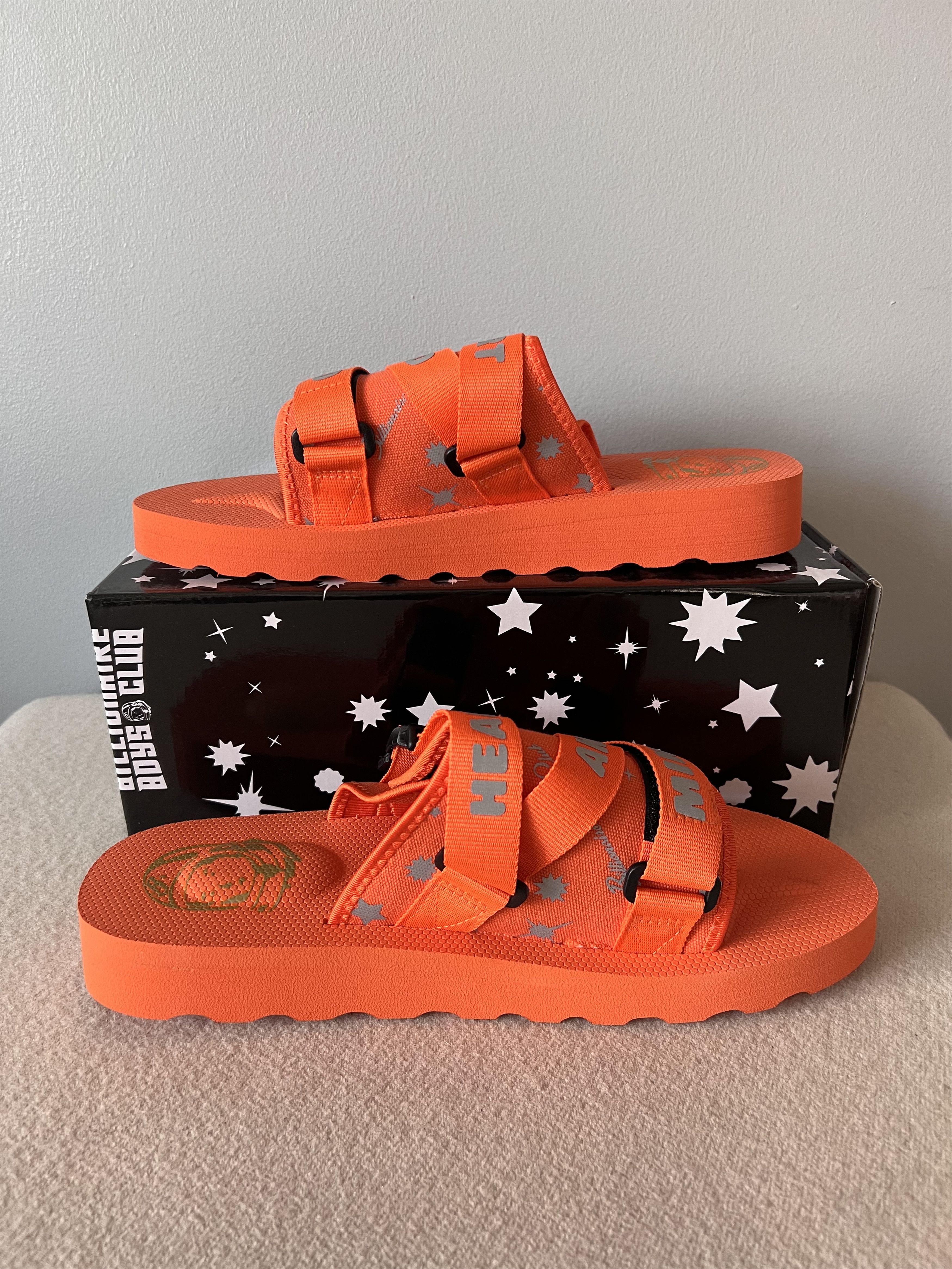 Billionaire Boys Club Billionaire Boys Club BB Spacewalker II Slide in Orange Size US 12 / EU 45 - 3 Thumbnail
