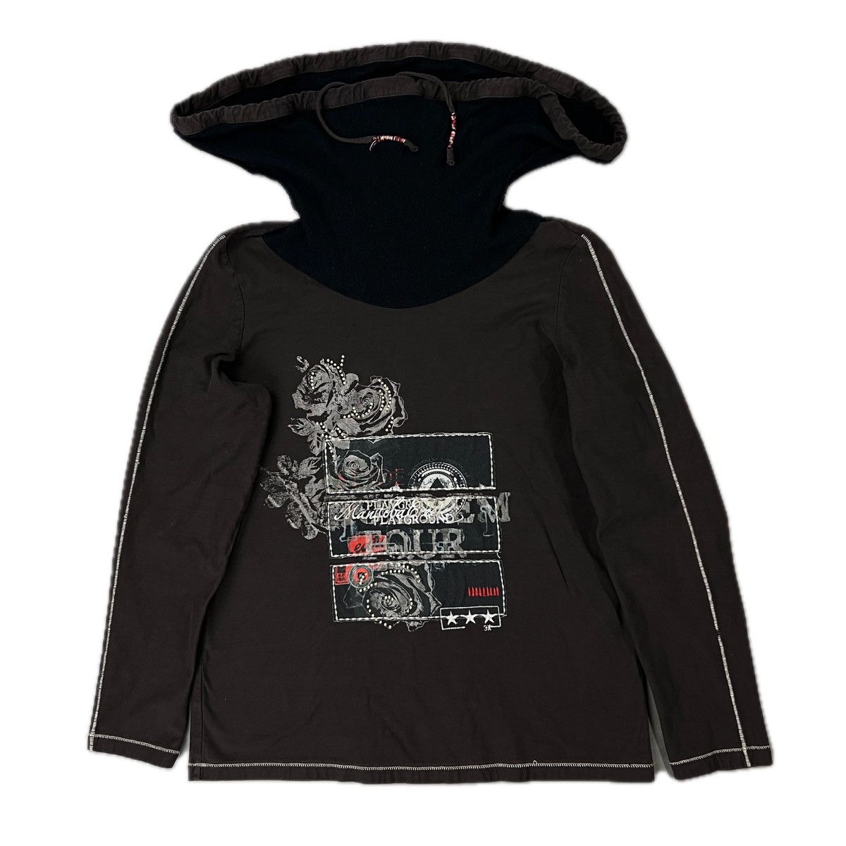 Sportalm Kitzbuhel SPORTALM Masked Sweatshirt Size US M / EU 48-50 / 2 - 1 Thumbnail