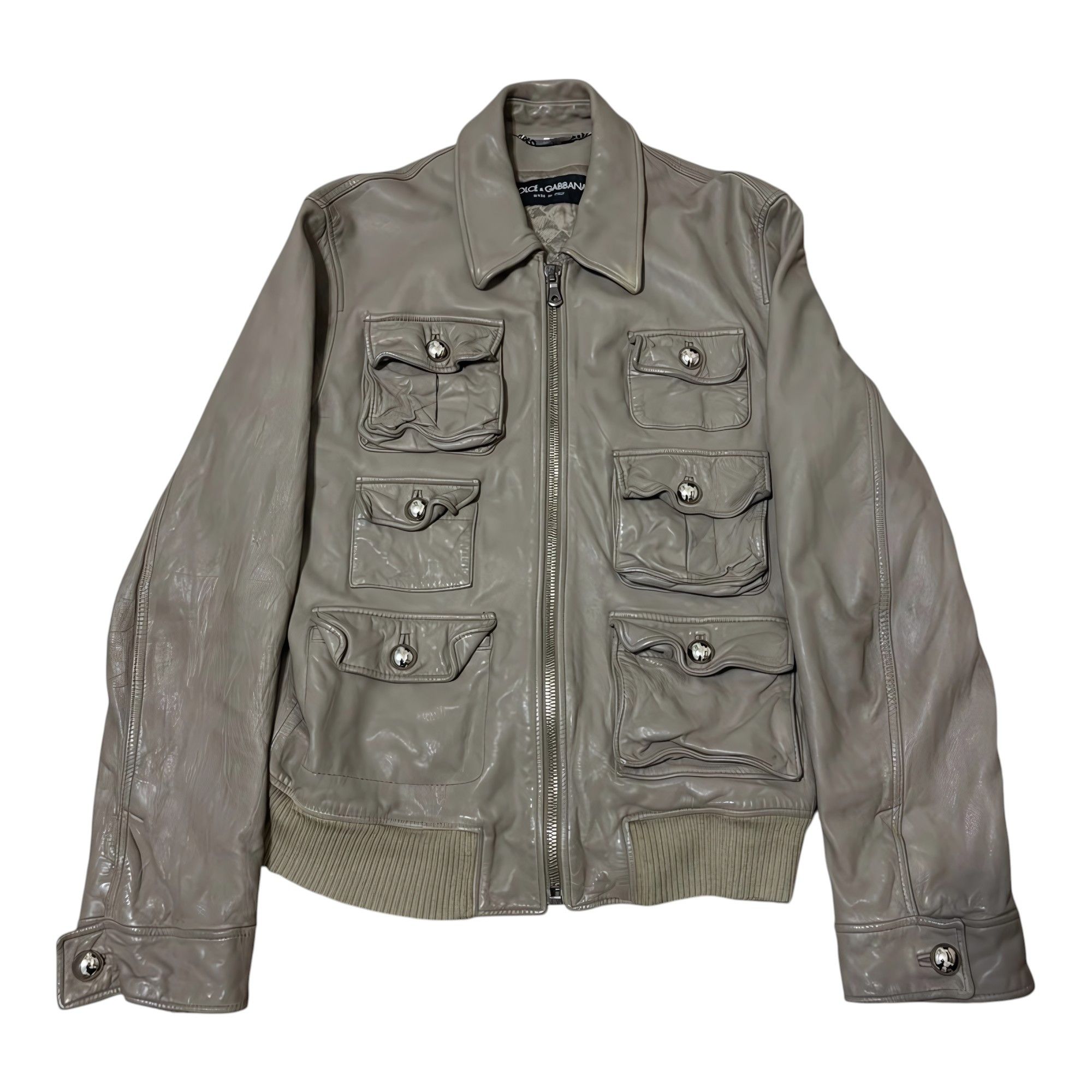Dolce & Gabbana F/W 2006 RUNWAY LEATHER JACKET Size US M / EU 48-50 / 2 - 2 Thumbnail