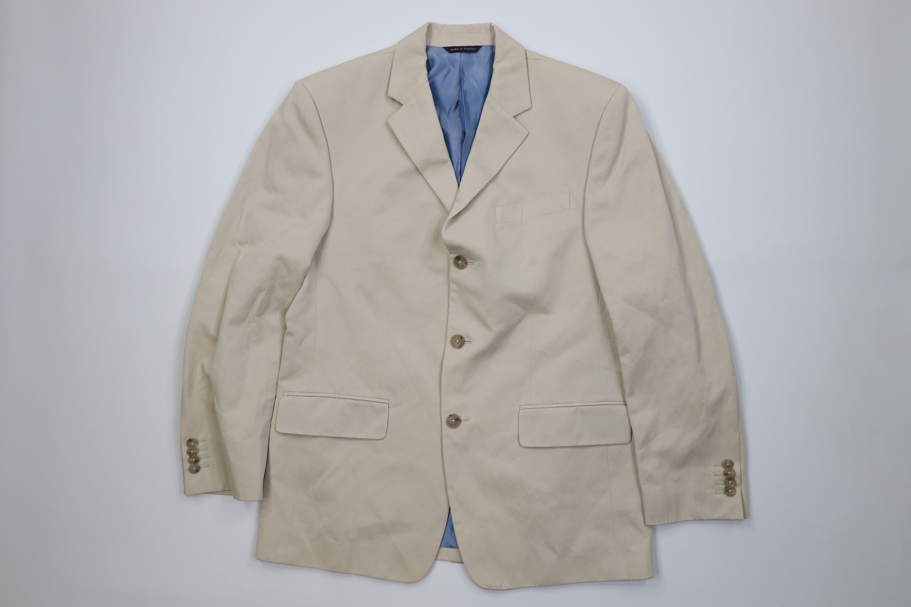 Banana Republic Banana Republic 2 Piece Linen Blend Modern Suit Size 40S - 2 Thumbnail