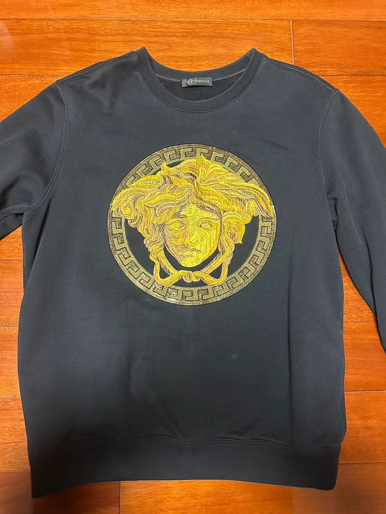 Versace Versace Local tyrant Golden Medusa heavy industry embroide Size US L / EU 52-54 / 3 - 1 Thumbnail