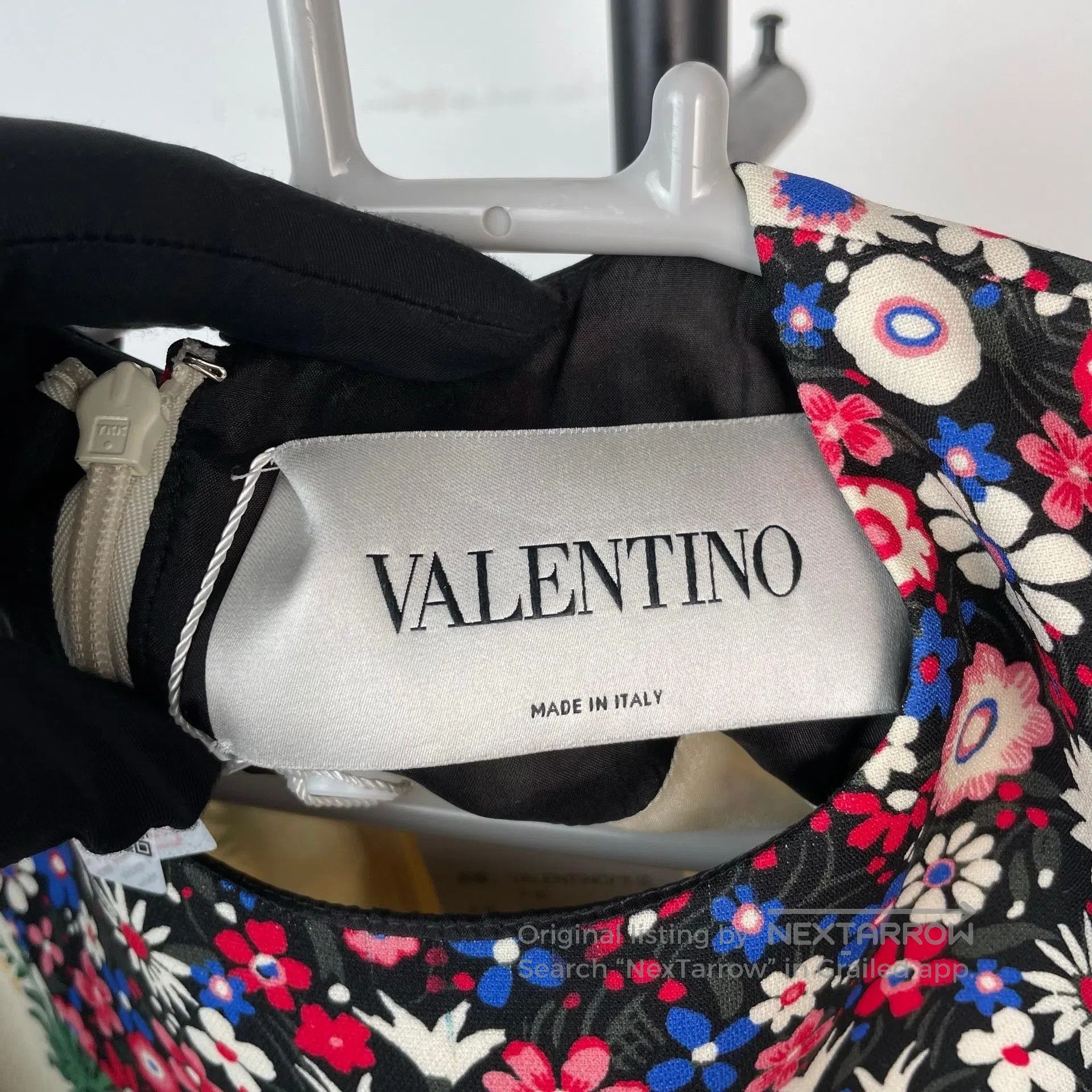 Valentino Valentino Flower Print Dress| Size M / US 6-8 / IT 42-44 - 4 Thumbnail