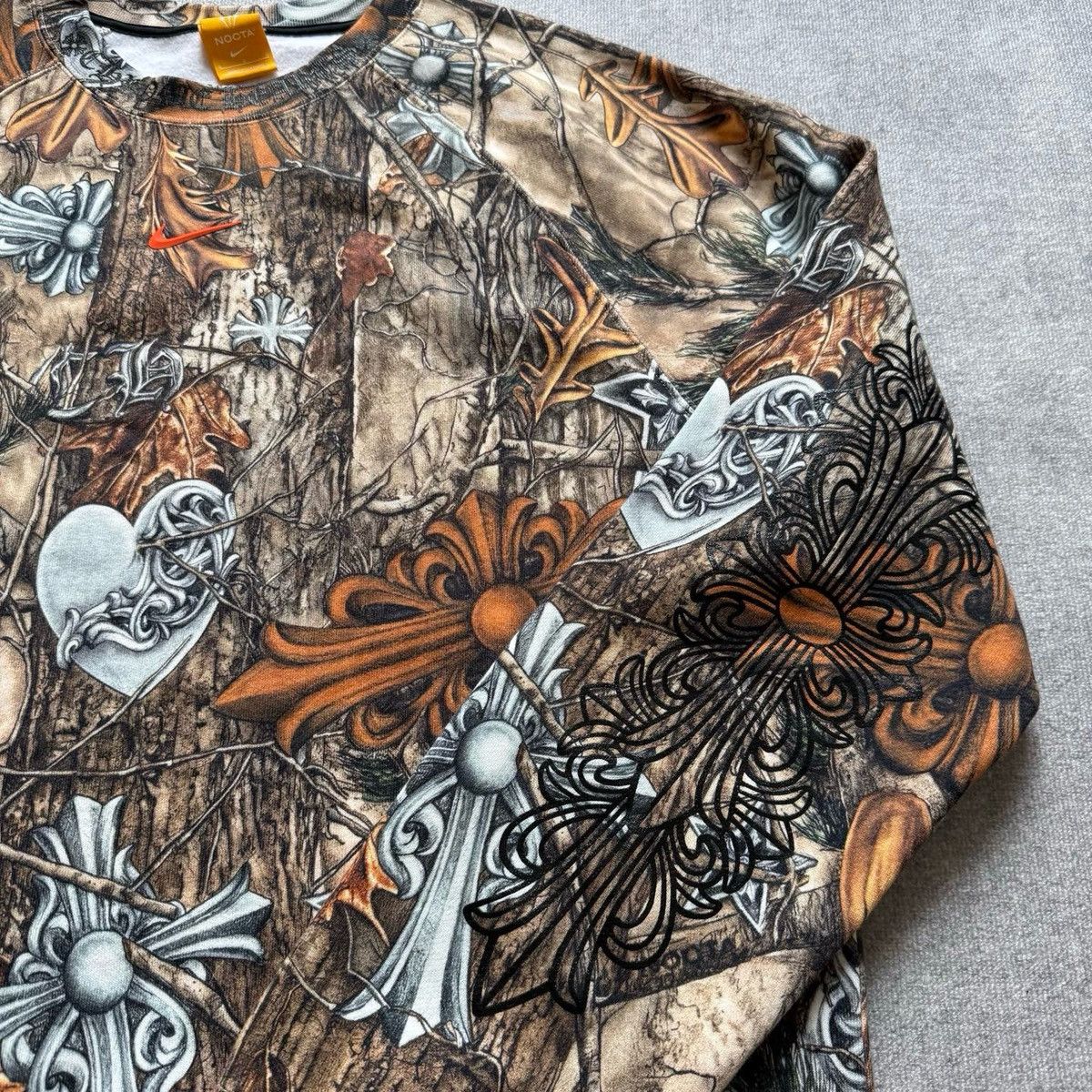 Chrome Hearts Chrome Hearts x Nike x Nocta crewneck size L Size US L / EU 52-54 / 3 - 2 Thumbnail