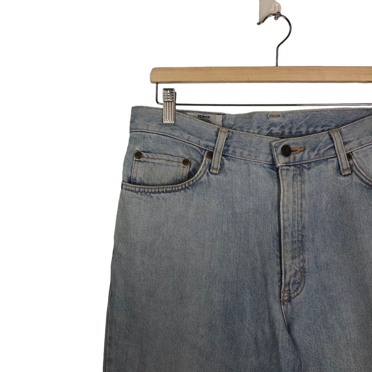 Edwin VINTAGE EDWIN ACID WASH DENIM INTERNATIONAL BASIC CUT Size US 32 / EU 48 - 5 Thumbnail