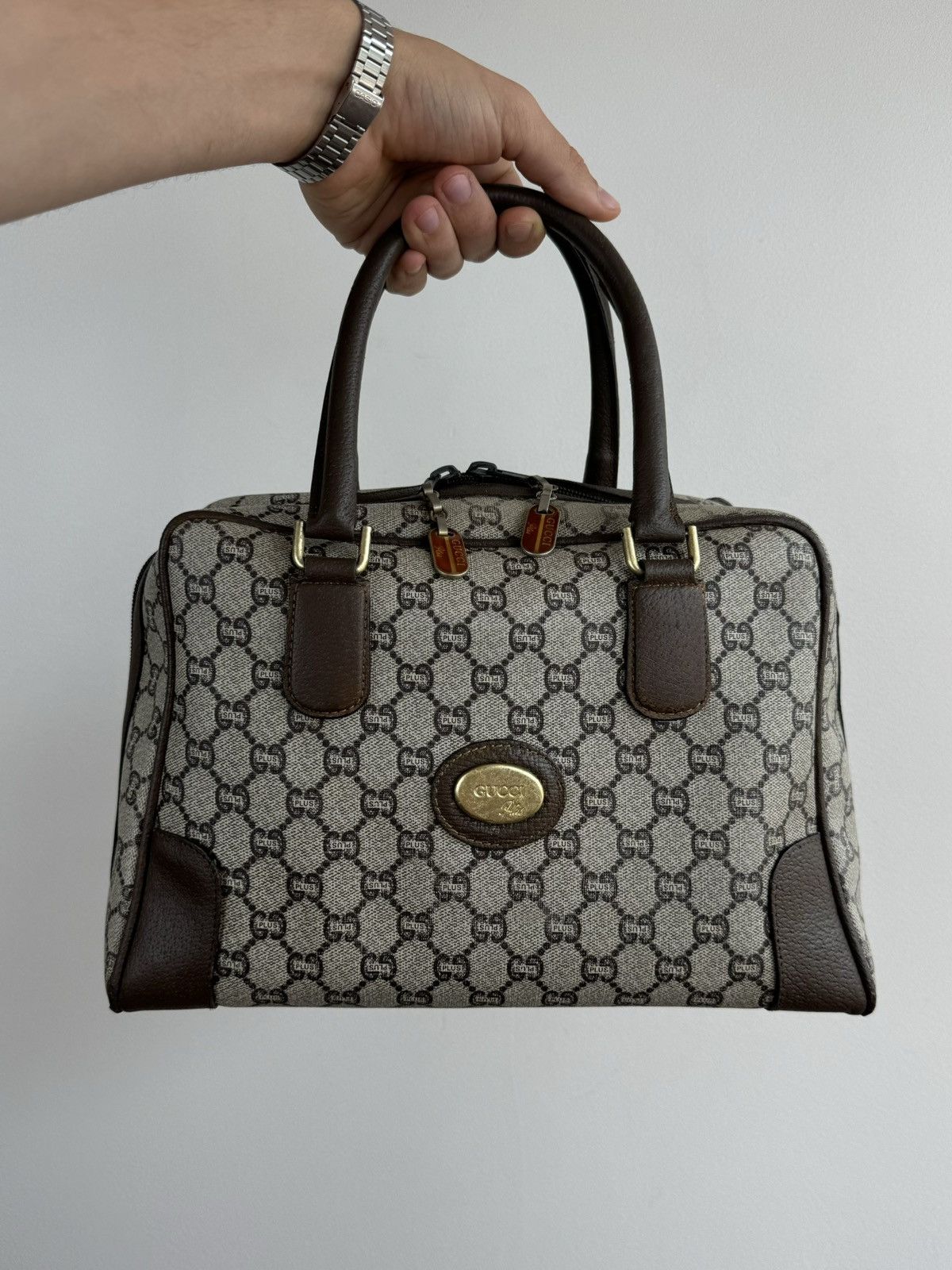 Gucci Handle bag Gucci GG monogram original casual luxury item Size ONE SIZE - 1 Thumbnail