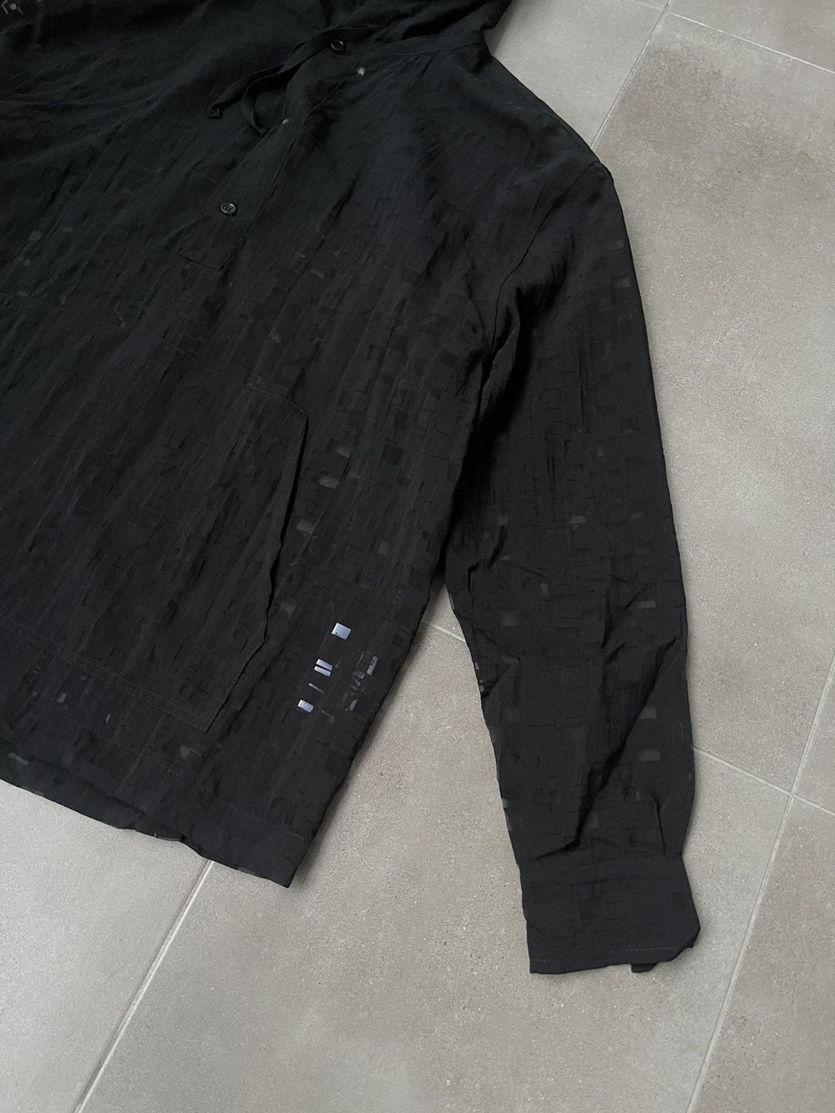 Henrik Vibskov !DS! SS24 Henrik Vibskov Booking Black Hoodie Shirt Size US S / EU 44-46 / 1 - 14 Thumbnail