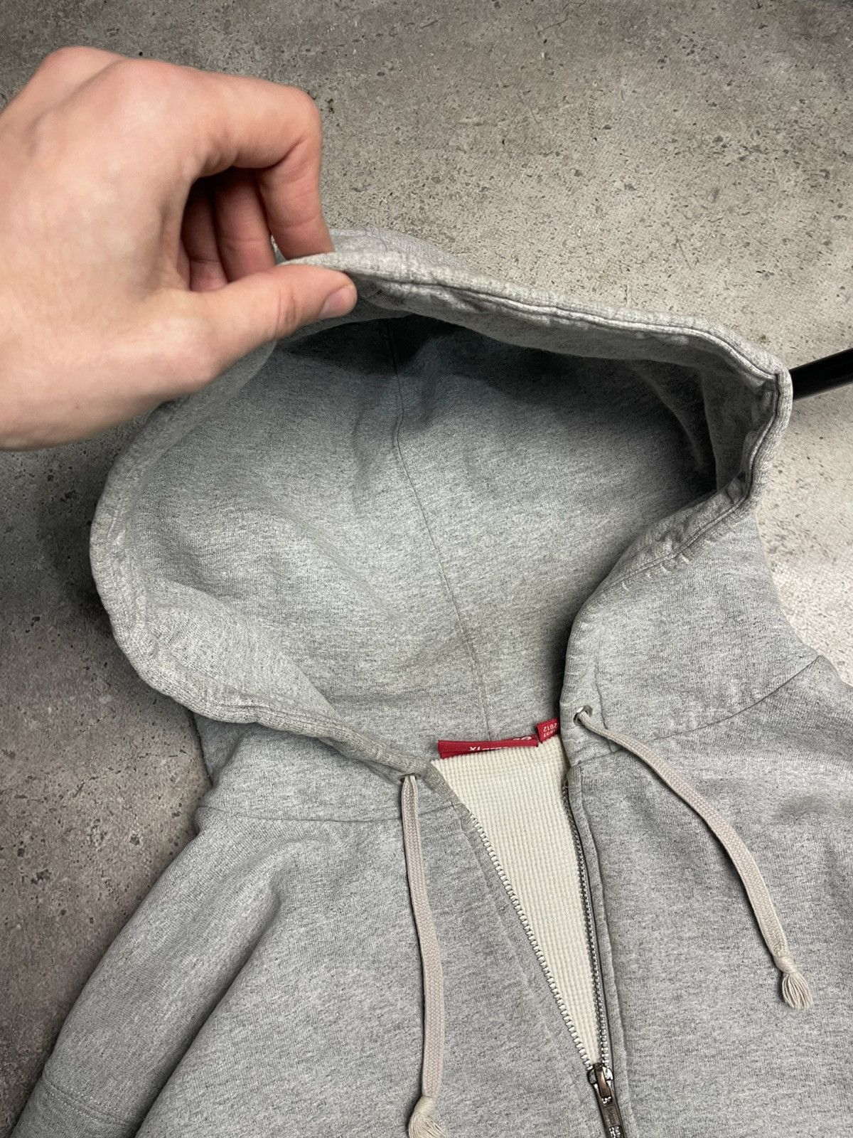Supreme Supreme Heavyweight zip up jacket back logo Size US XL / EU 56 / 4 - 10 Thumbnail