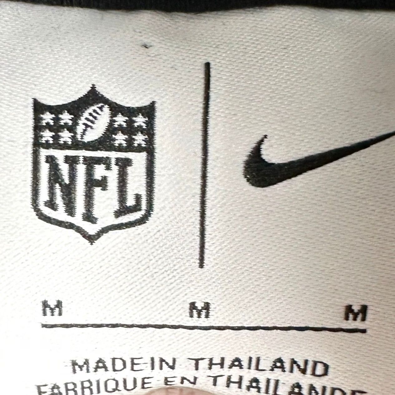 Nike VINTAGE NFL New Orleans Saints Mens Medium Sweatshirt Hoodie Black Nike EUC Size US M / EU 48-50 / 2 - 4 Thumbnail