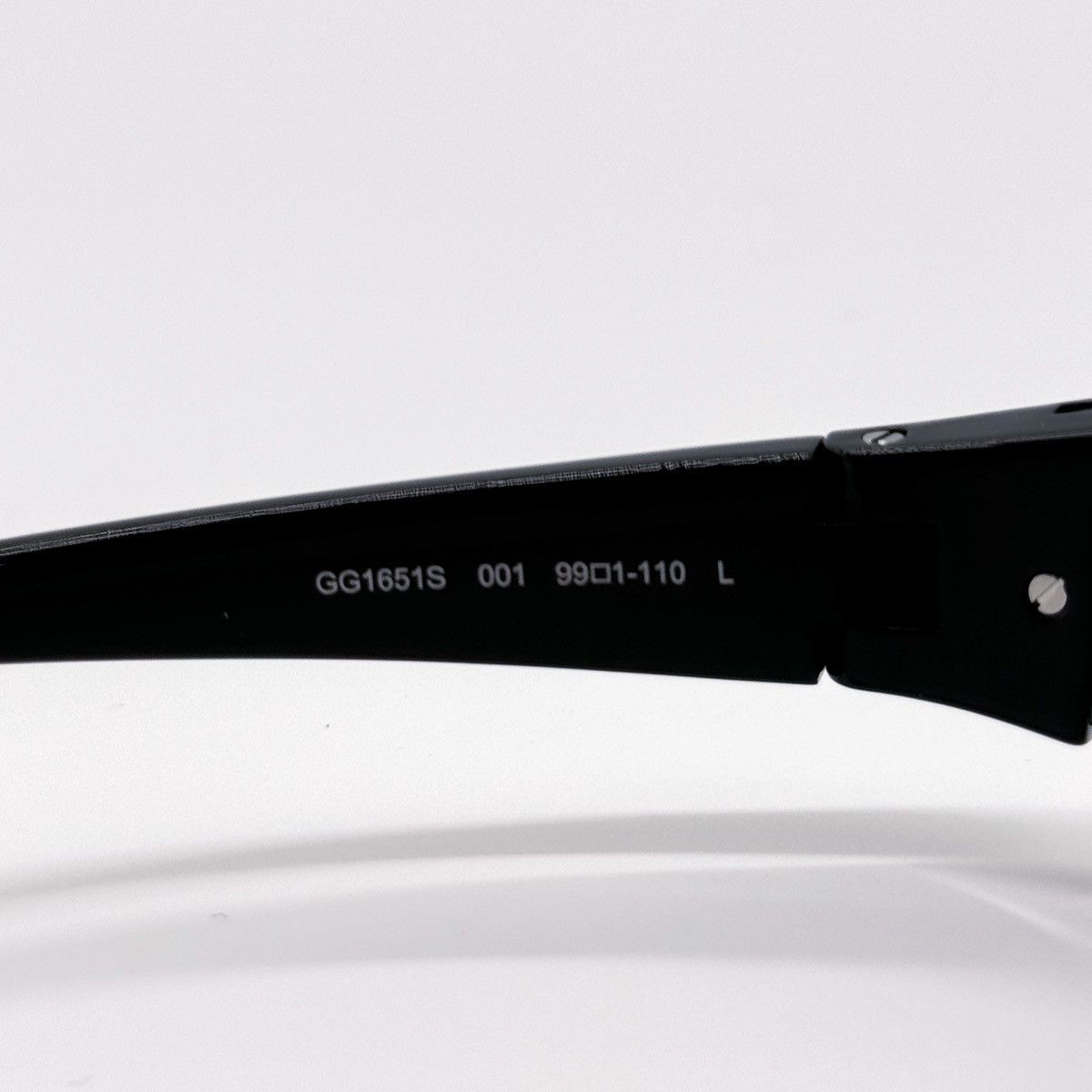 Gucci NEW GUCCI GG1651S 001 MASK HALF RIM BLACK WOMEN SUNGLASSES Size ONE SIZE - 10 Thumbnail