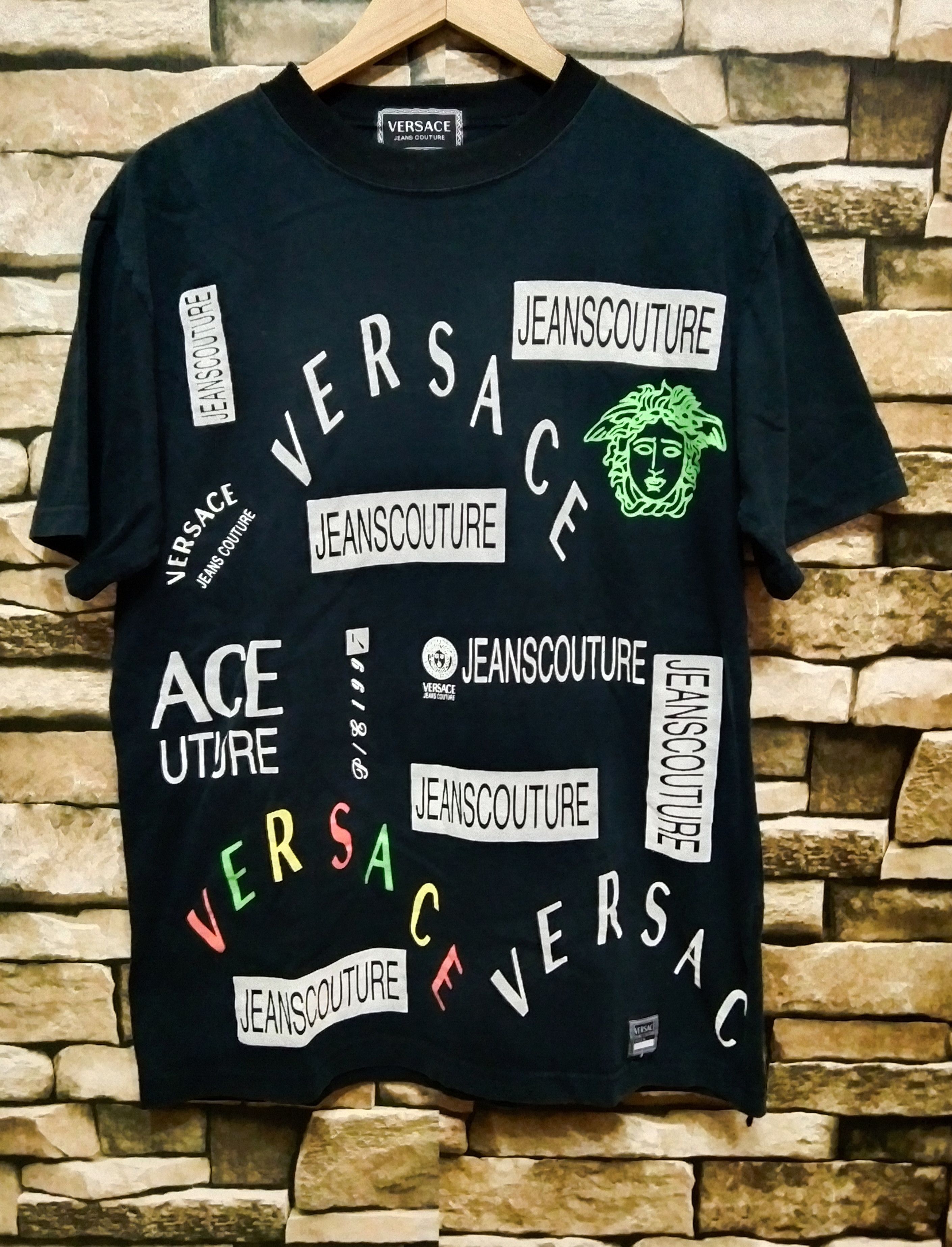 Versace Jeans Couture × Vintage Versace Jeans Couture Shirt Size US M / EU 48-50 / 2 - 1 Thumbnail