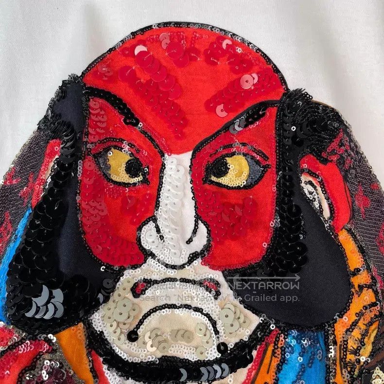 Louis Vuitton Louis Vuitton Red sequin presbyopic face short sleeve Size US M / EU 48-50 / 2 - 3 Thumbnail