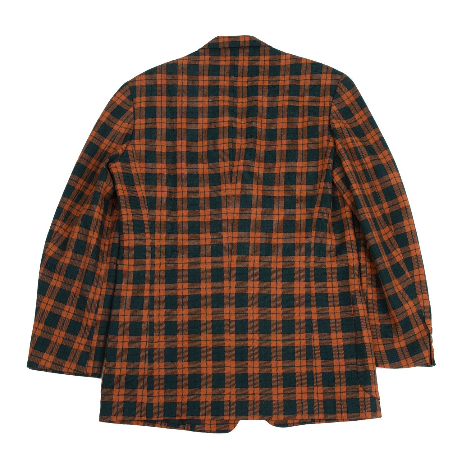 Yohji Yamamoto Yohji Yamamoto Wood Button Check Jacket Size US M / EU 48-50 / 2 - 12 Thumbnail