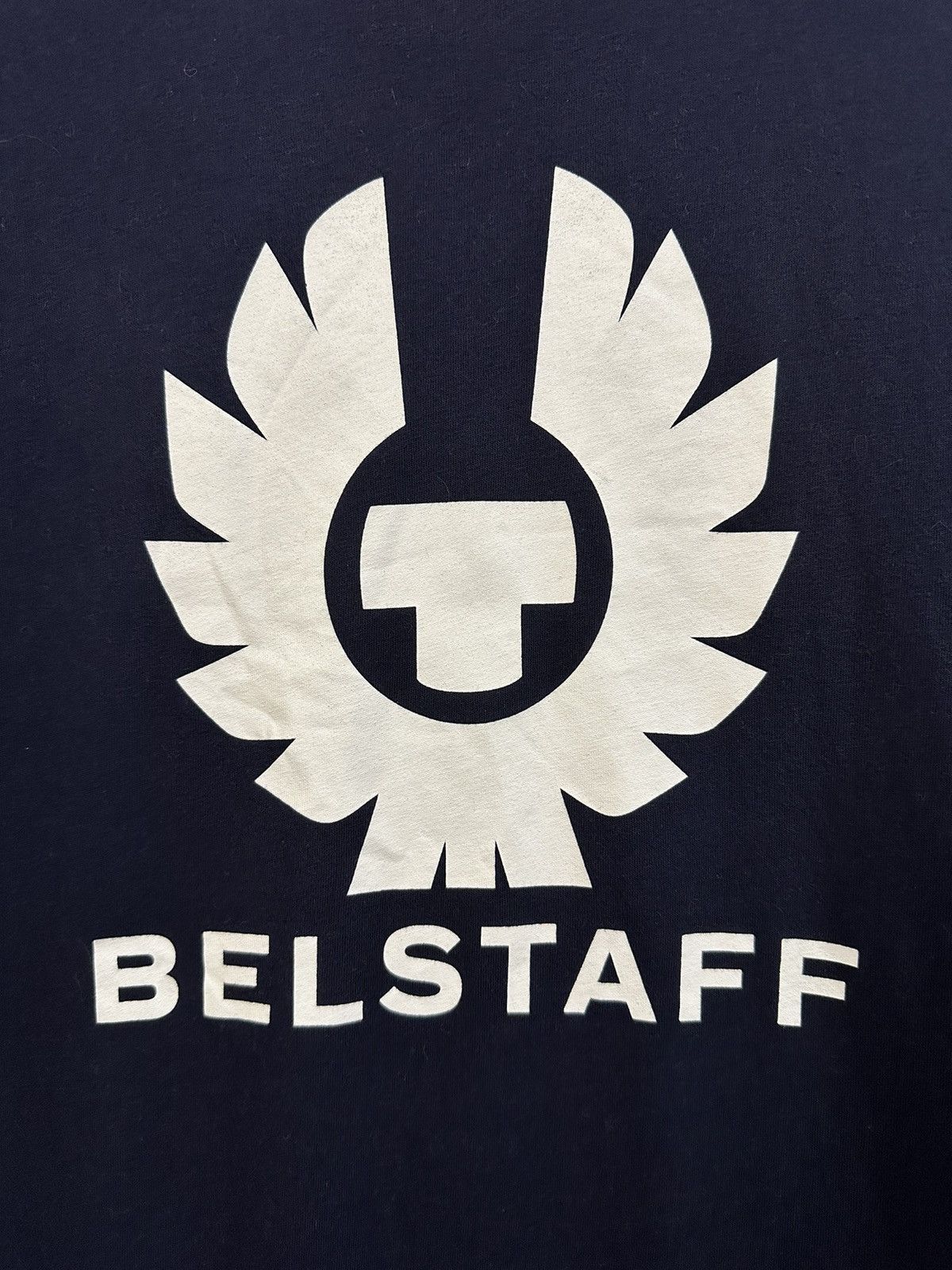 Belstaff Rare Luxury T-Shirt Belstaf Big Logo. Size US M / EU 48-50 / 2 - 2 Thumbnail